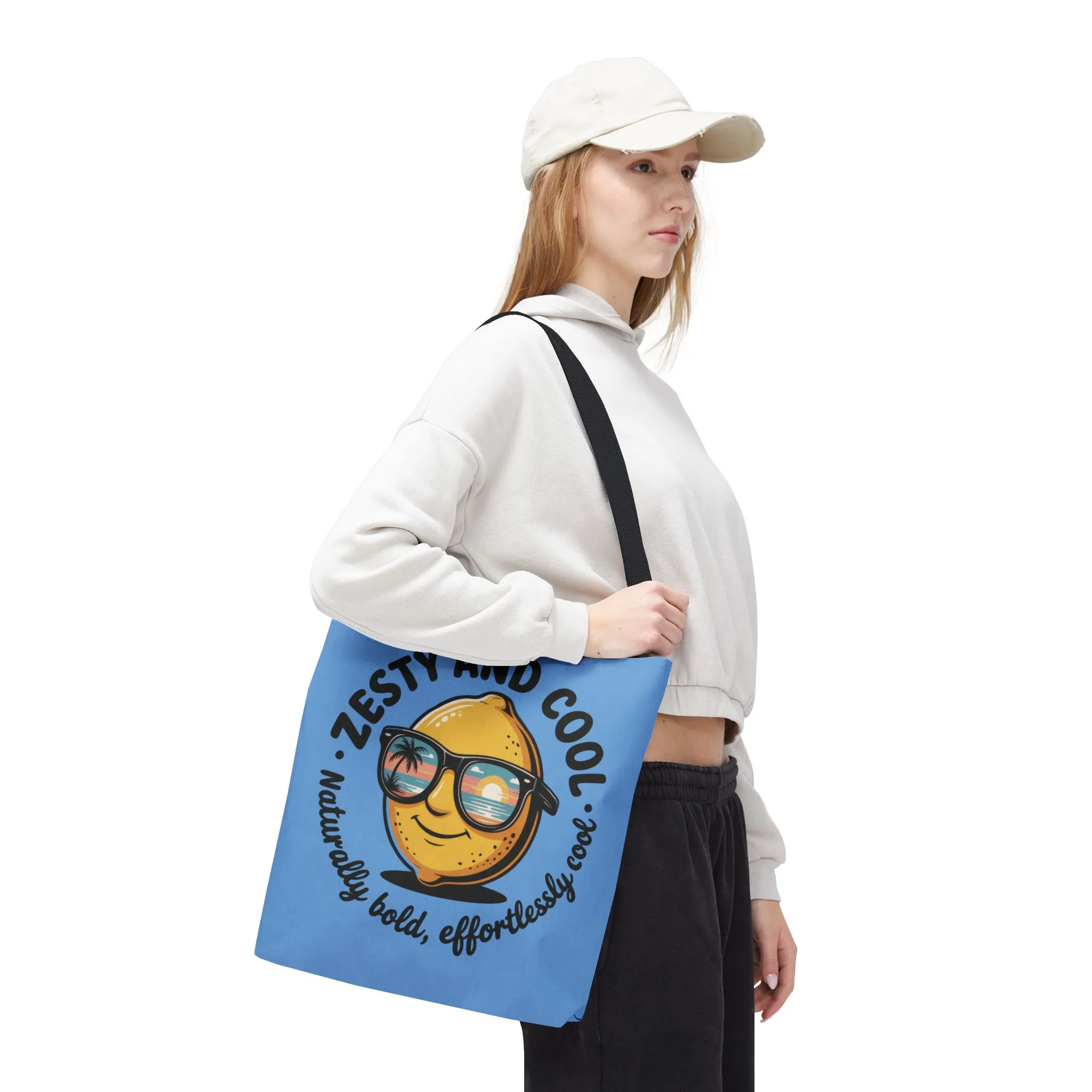Zesty Lemon Tote Bag - Fun & Bold Carry-All for Everyday Use, Summer, Beach Days, Gifts, Eco-Friendly Shopping, Large Tote Bag - Image 15