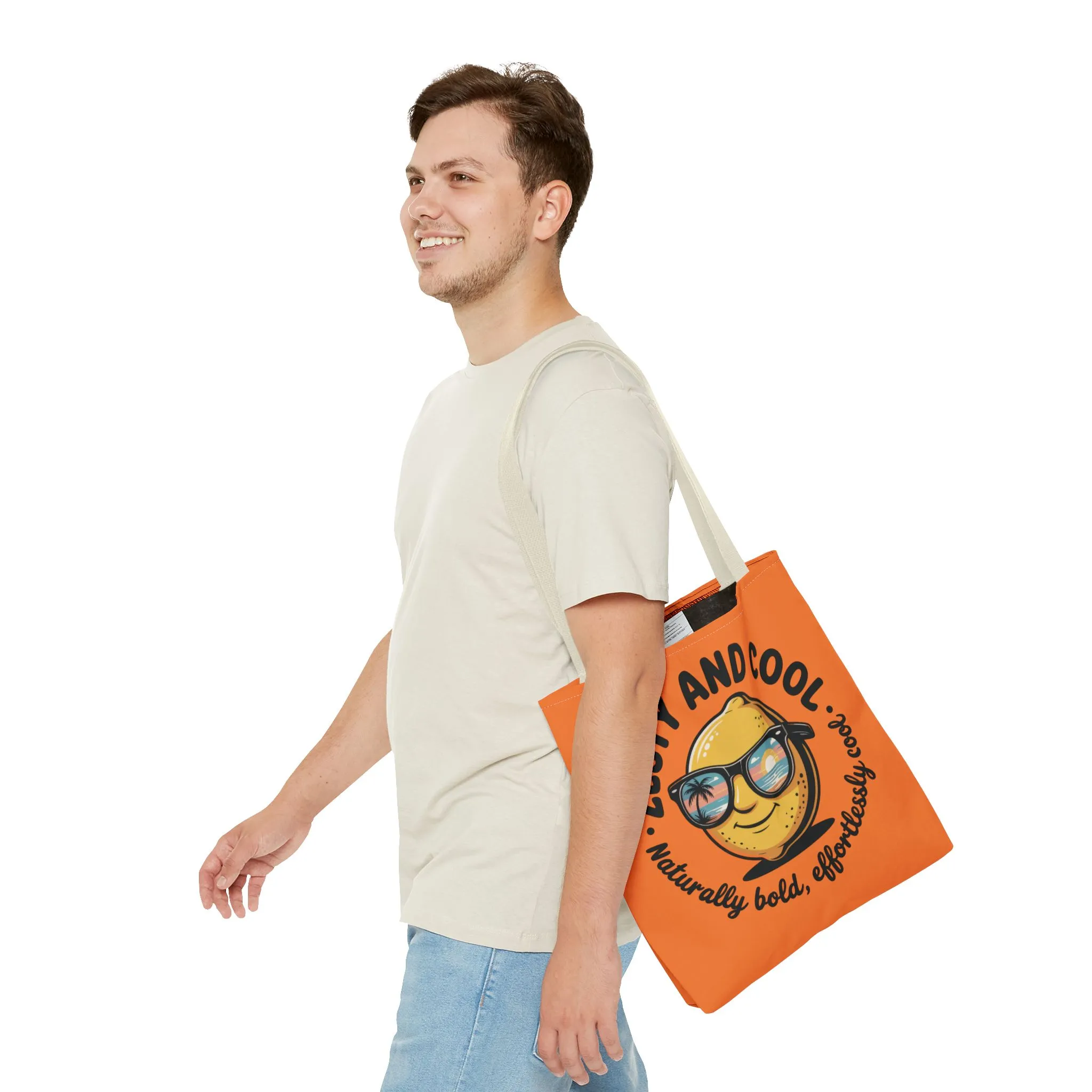 Zesty Lemon Tote Bag - Fun & Bold Carry-All for Everyday Use, Summer, Beach Days, Gifts, Eco-Friendly Shopping, Large Tote Bag - Image 23
