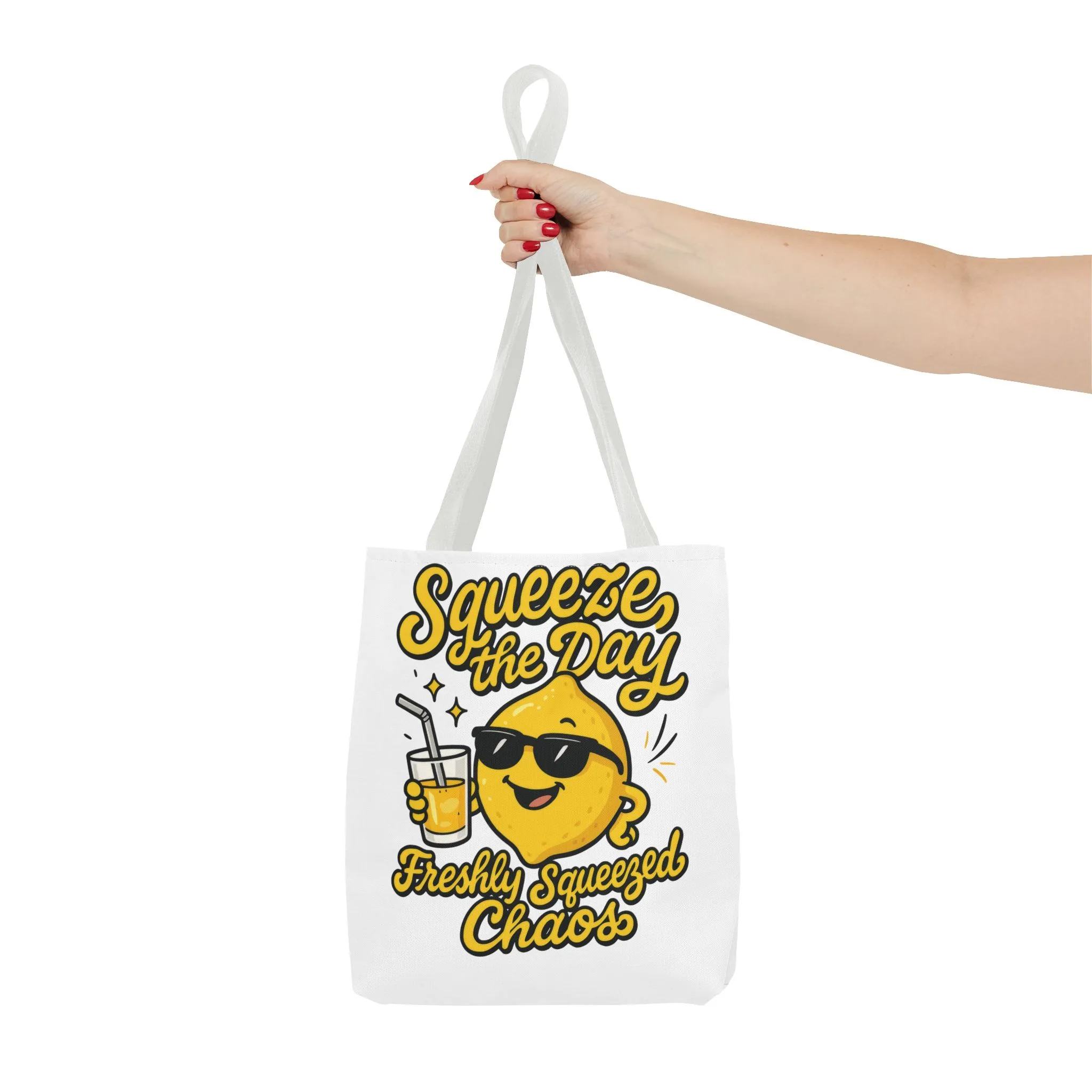 Lemon Themed Tote Bag, Squeeze the Day, Shopping Bag, Gift for Citrus Lovers, Eco-Friendly Carrier, Summer Accessory - Image 24