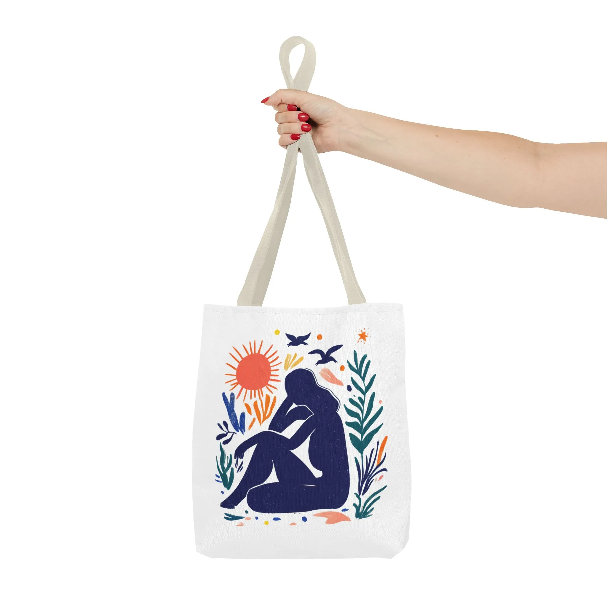 Boho Art Tote Bag, Versatile Eco-Friendly Carryall, Gift for Her, Summer Outing, Beach Bag, Reusable Shopping Tote - Image 40