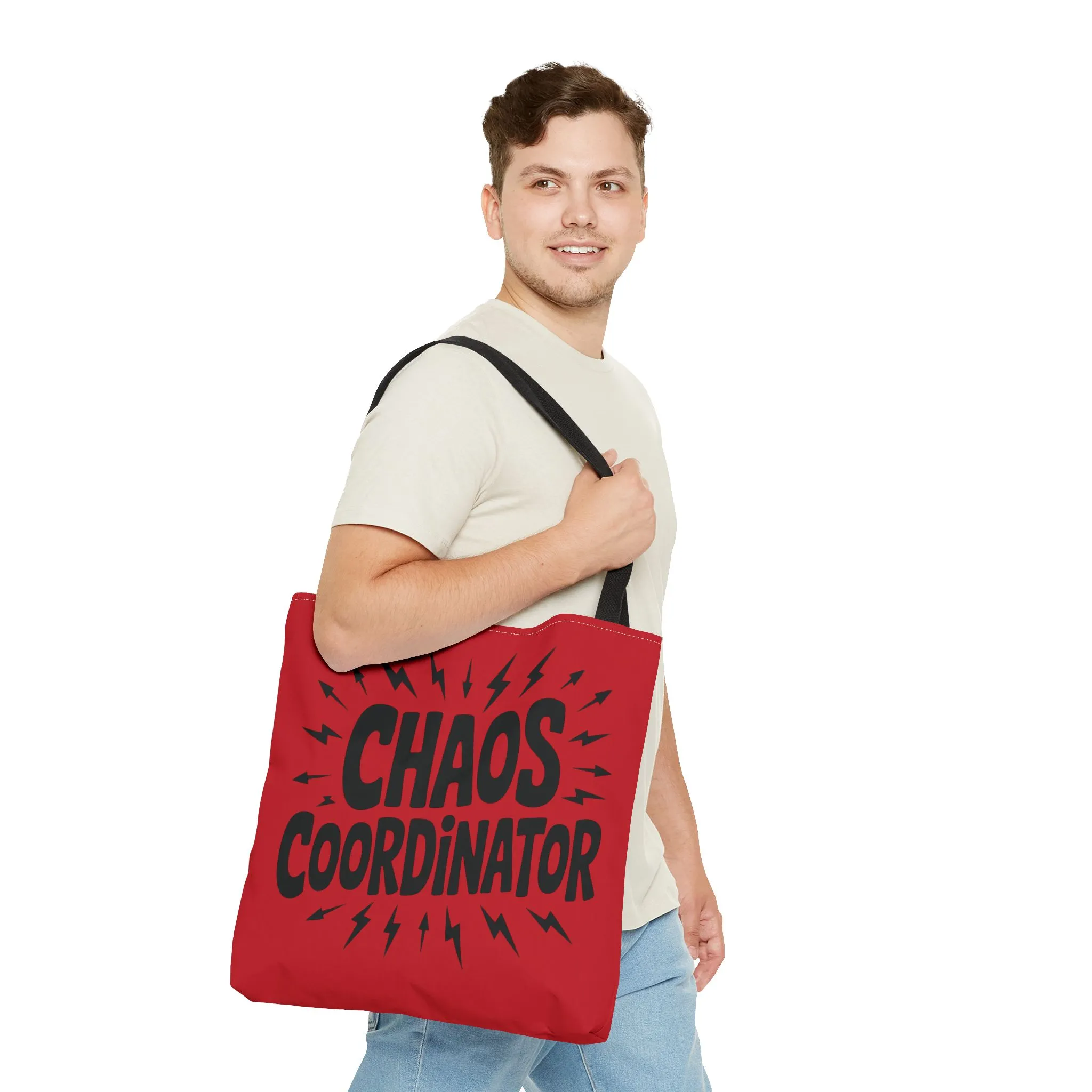 Chaos Coordinator Tote Bag, Fun Carryall for Busy Moms, Students, or Event Planners, Perfect Gift, Beach Weekender Bag, Large Tote Bag - Image 13