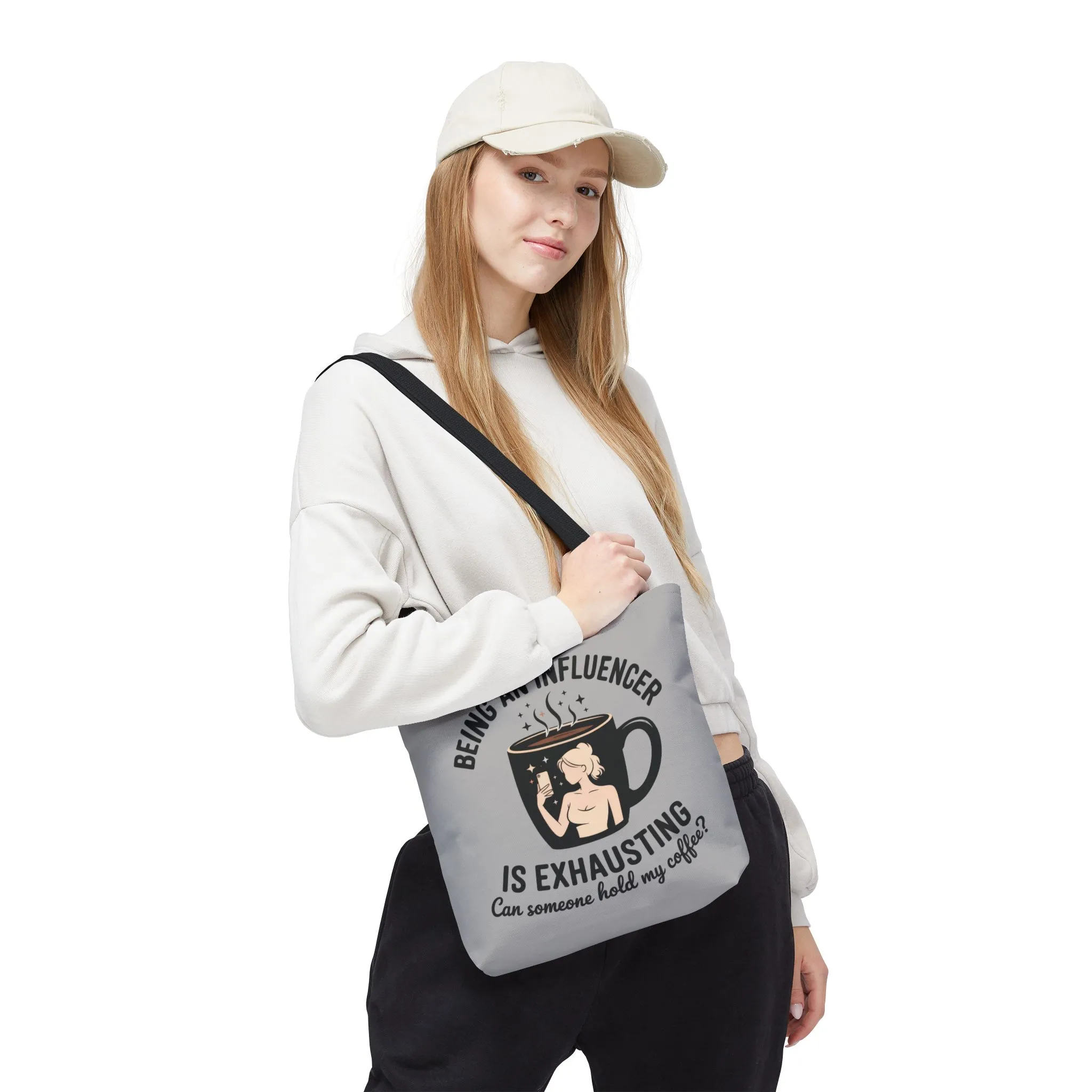 Influencer Tote Bag - Perfect for Coffee Lovers, Unique Gift for Birthdays, Weekend Outings, Stylish & Functional Accessory, Perfect [...] - Image 10