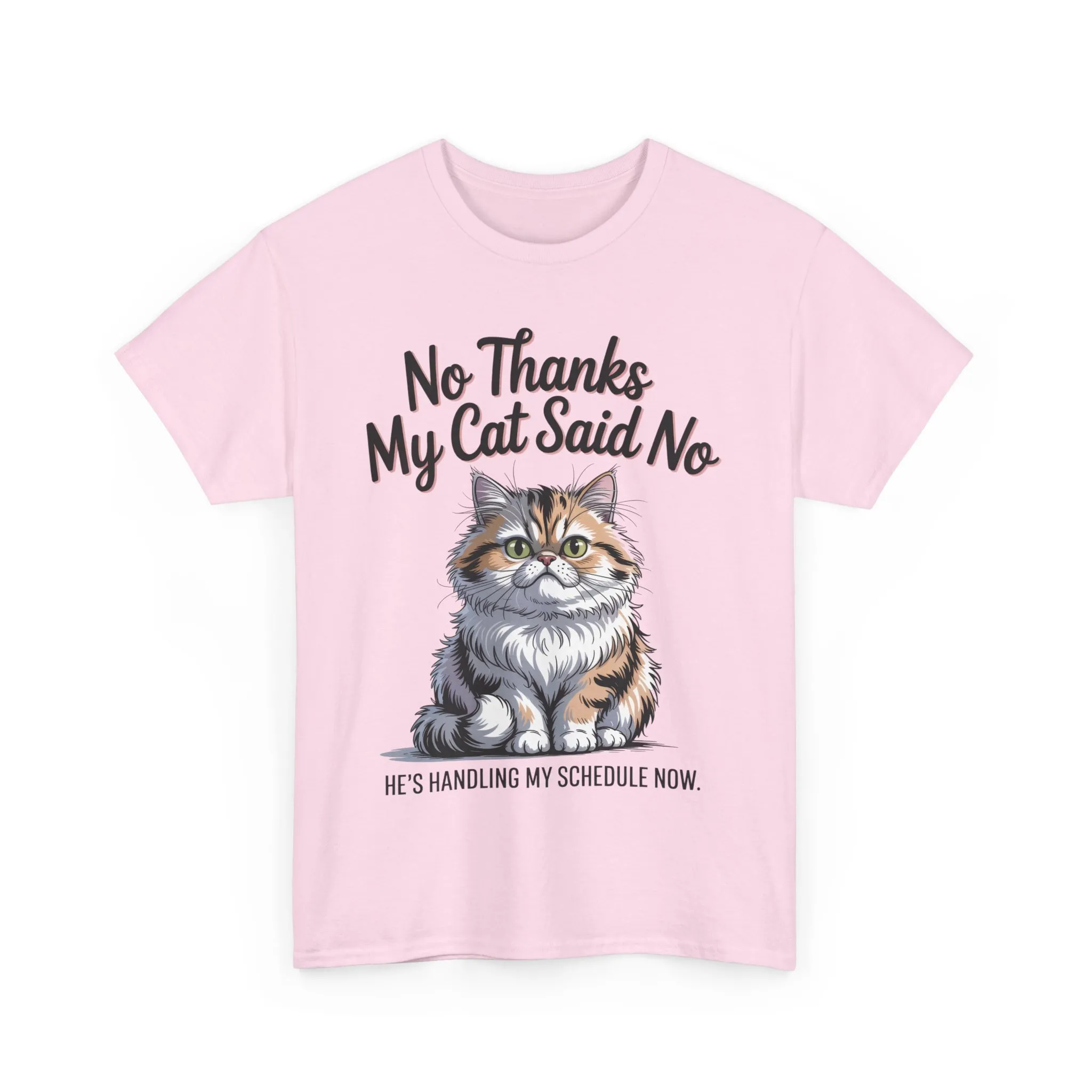 Funny Cat Quote Tee, Womens Heavy Cotton T-Shirt, Pet Lover Gift, Cute Cat Apparel, Cat Mom Tee, Quirky Animal Shirt, Humor - Image 22