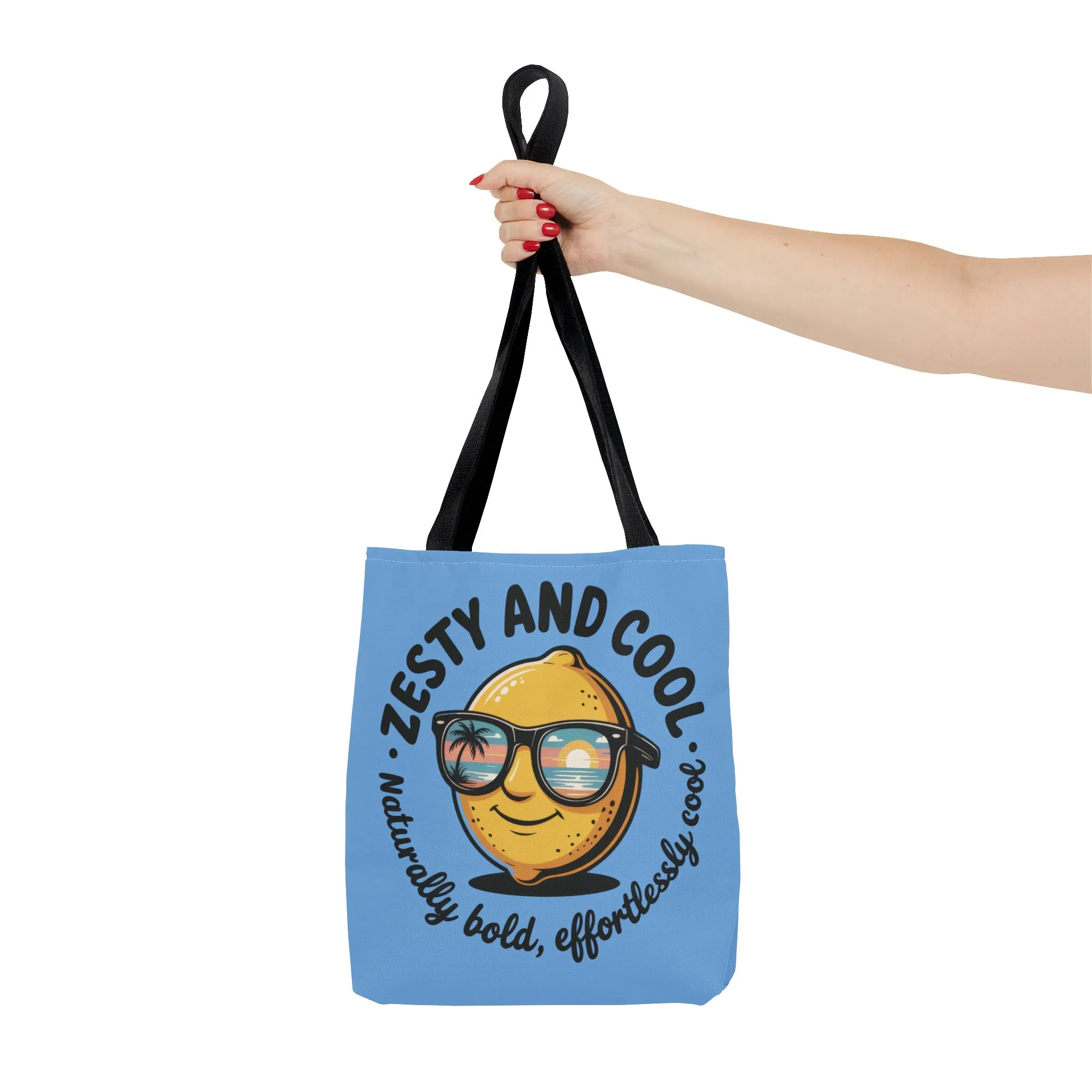 Zesty Lemon Tote Bag - Fun & Bold Carry-All for Everyday Use, Summer, Beach Days, Gifts, Eco-Friendly Shopping, Large Tote Bag - Image 9