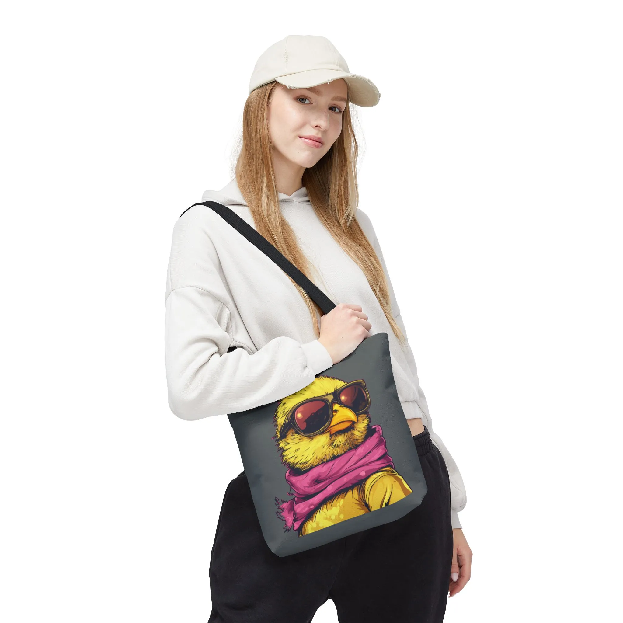 Chic Bird Tote Bag - Trendy Shopping Tote, Eco-friendly Bag, Gift for Animal Lovers, Summer Accessory, Festival Essential, Beach Tote - Image 10