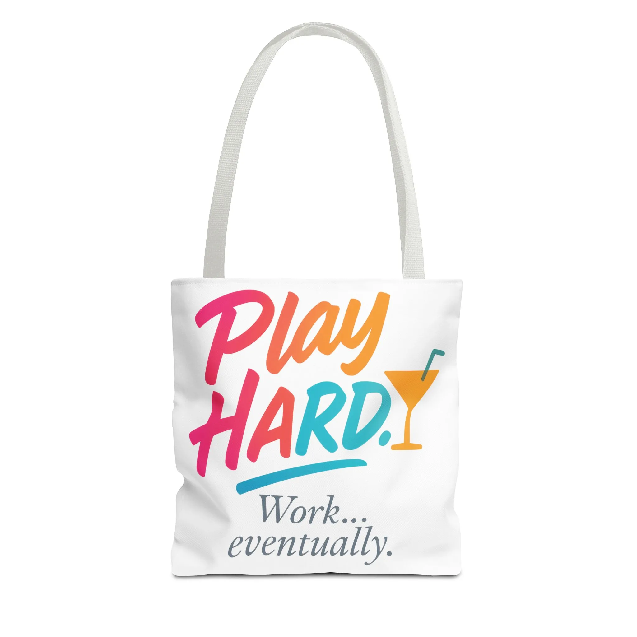 Play Hard Tote Bag - Fun, Stylish, Tote for Work & Play, Summer, Gift, Beach Bag, Everyday Carry, Beach Weekender Bag, large canvas bag - Image 21