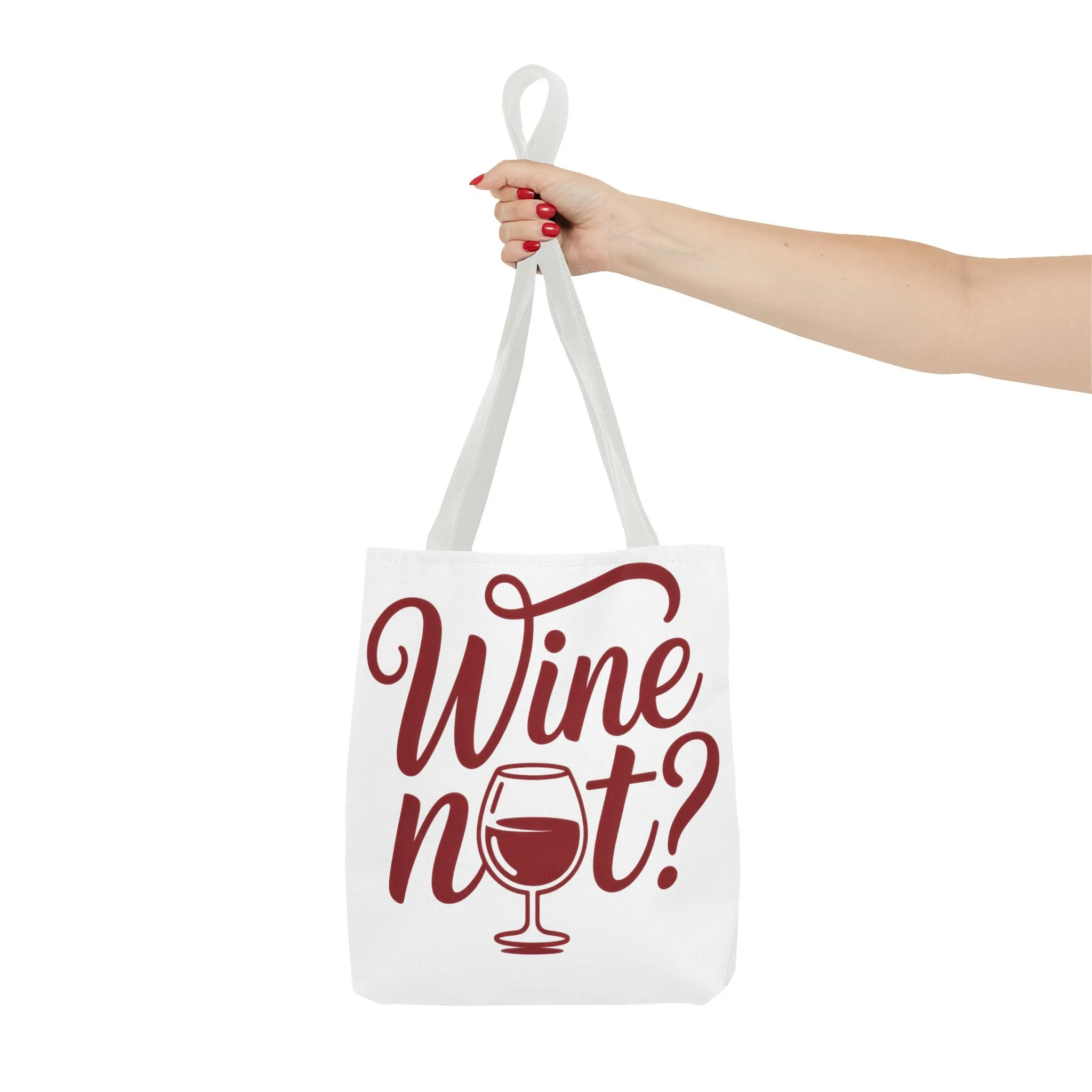 Wine Not? Tote Bag - Fun Wine Lover's Accessory for Parties, Gift for Wine Enthusiasts, Perfect for Grocery or Beach Outings, AOP Design - Image 29