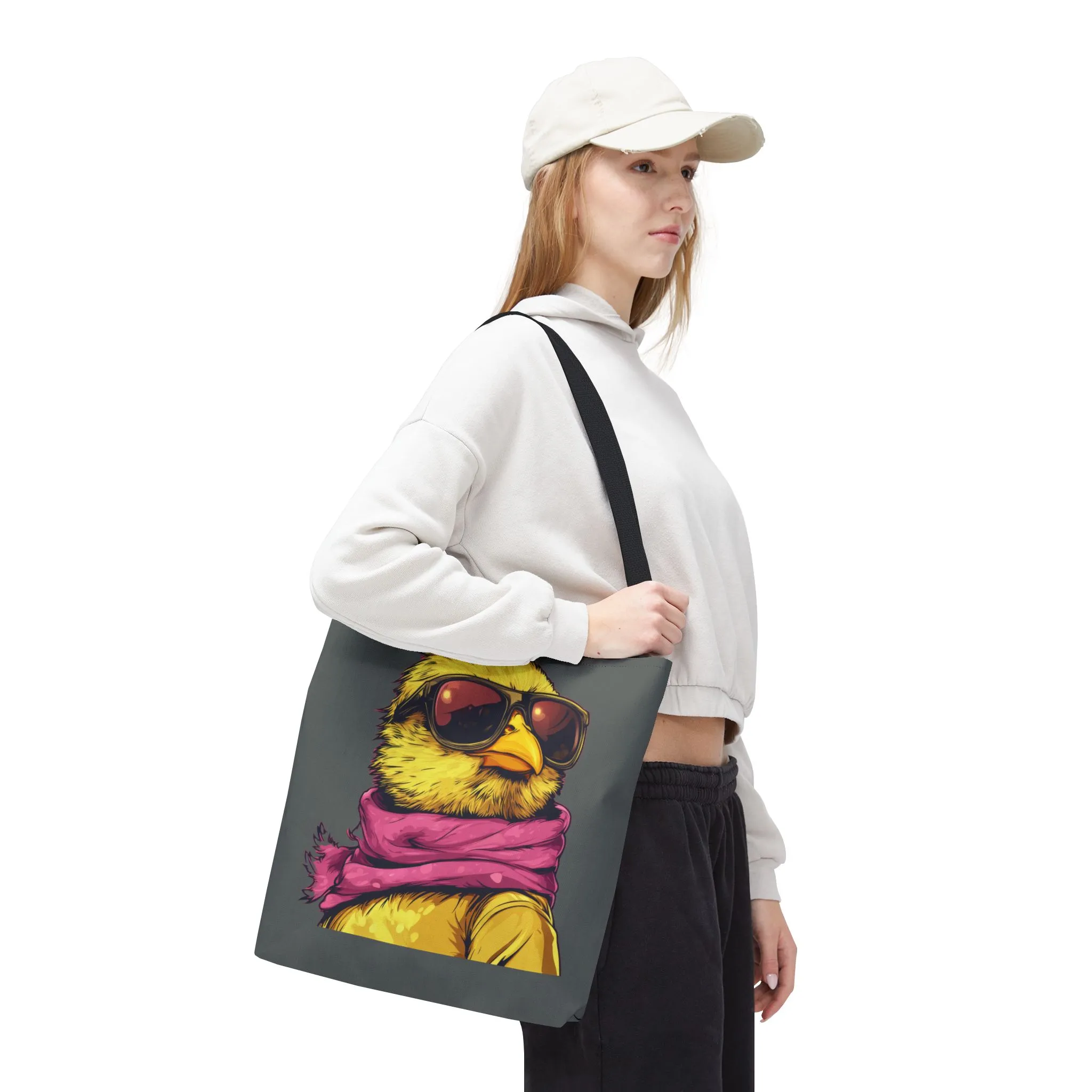 Chic Bird Tote Bag - Trendy Shopping Tote, Eco-friendly Bag, Gift for Animal Lovers, Summer Accessory, Festival Essential, Beach Tote - Image 15