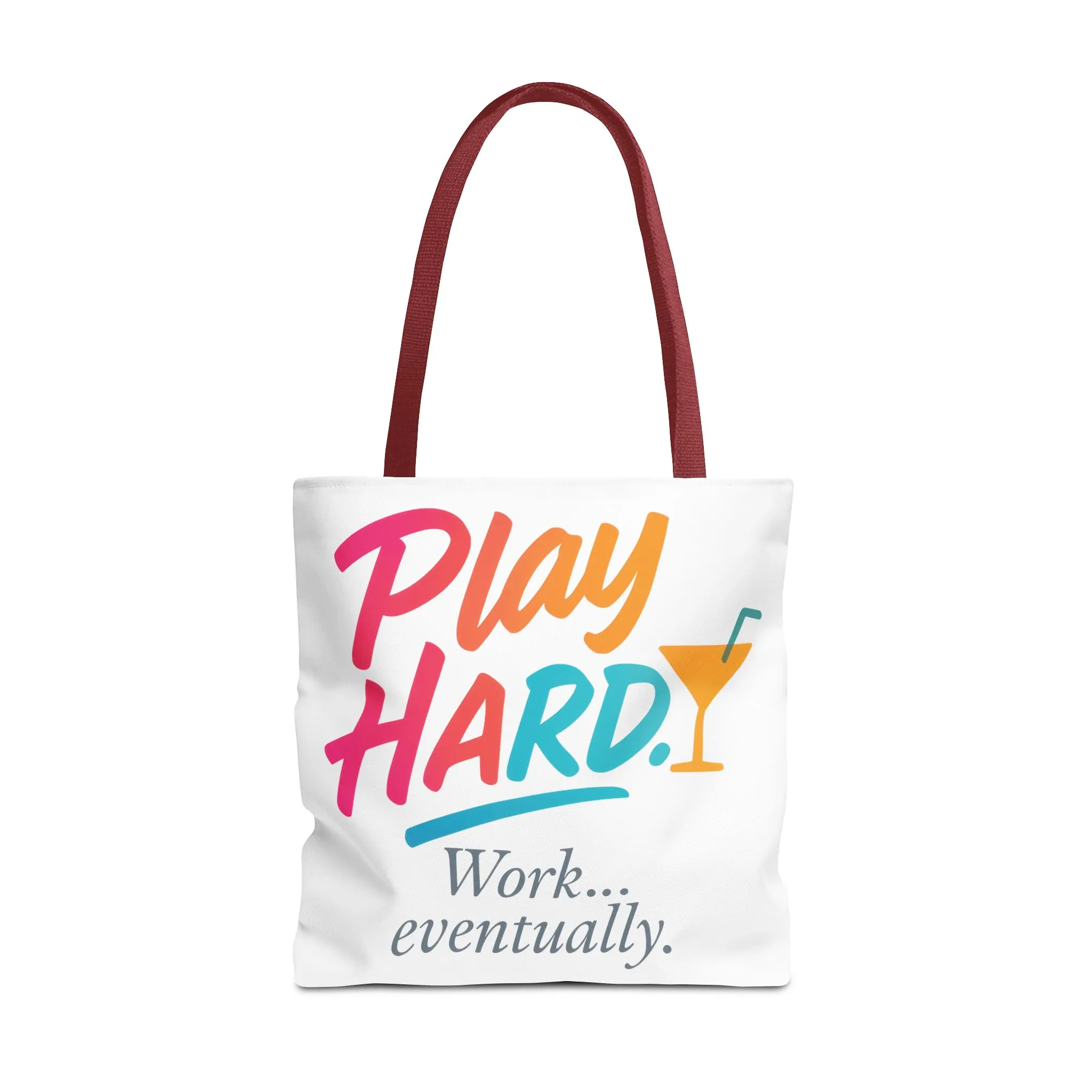 Play Hard Tote Bag - Fun, Stylish, Tote for Work & Play, Summer, Gift, Beach Bag, Everyday Carry, Beach Weekender Bag, large canvas bag - Image 16