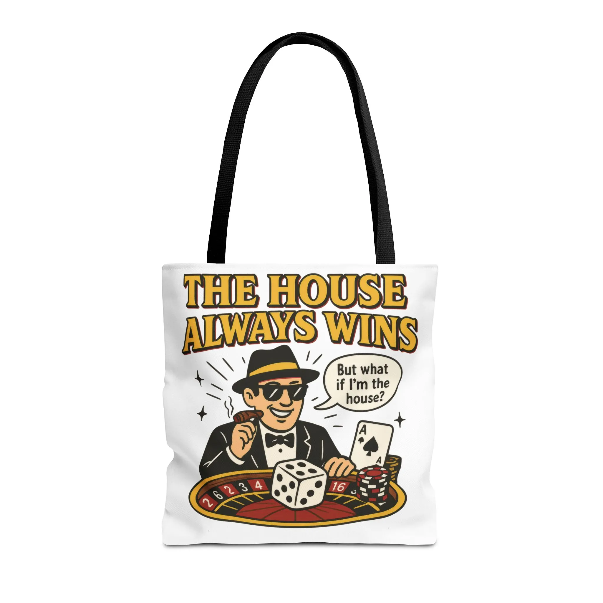 Casino Vibes Tote Bag, Fun Gift for Gamblers, Everyday Use, Travel Accessory, Stylish Shopping Bag, Unique Gambling Merch - Image 11