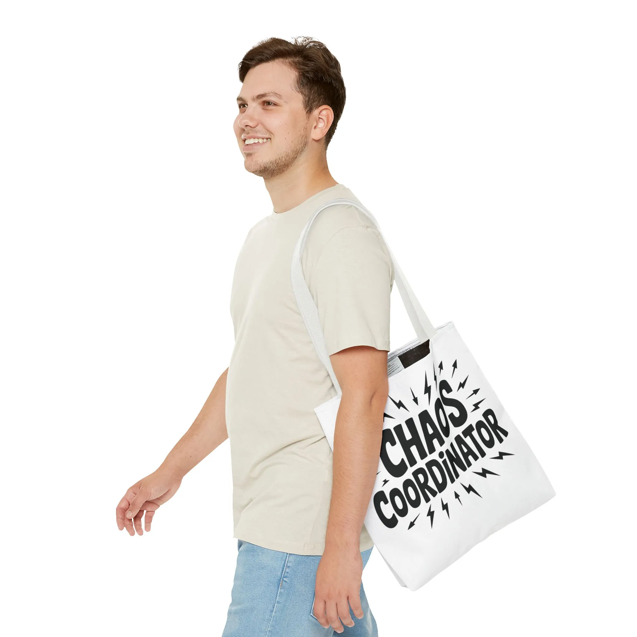 Chaos Coordinator Tote Bag, Fun Carryall for Busy Moms, Students, or Event Planners, Perfect Gift, Beach Weekender Bag, Large Tote Bag - Image 13