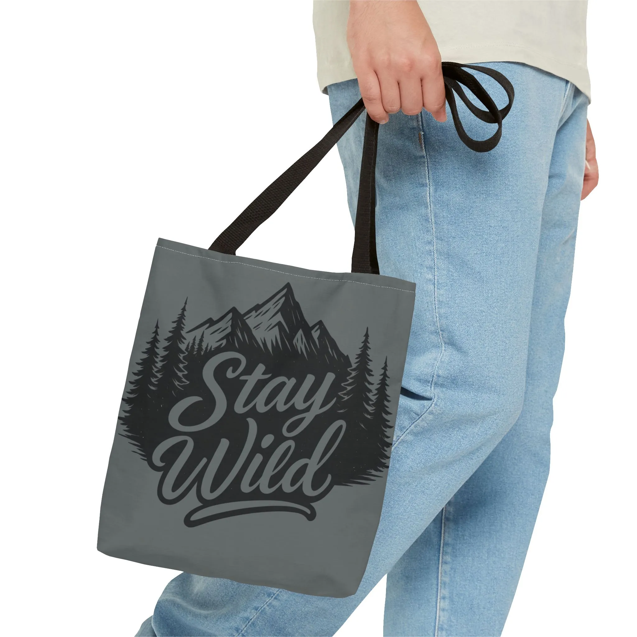 Stay Wild Tote Bag | Eco-friendly Shopping Bag, Adventure Tote, Outdoor Enthusiast Gift, Stylish Carryall, Perfect for Summer Adventures - Image 13