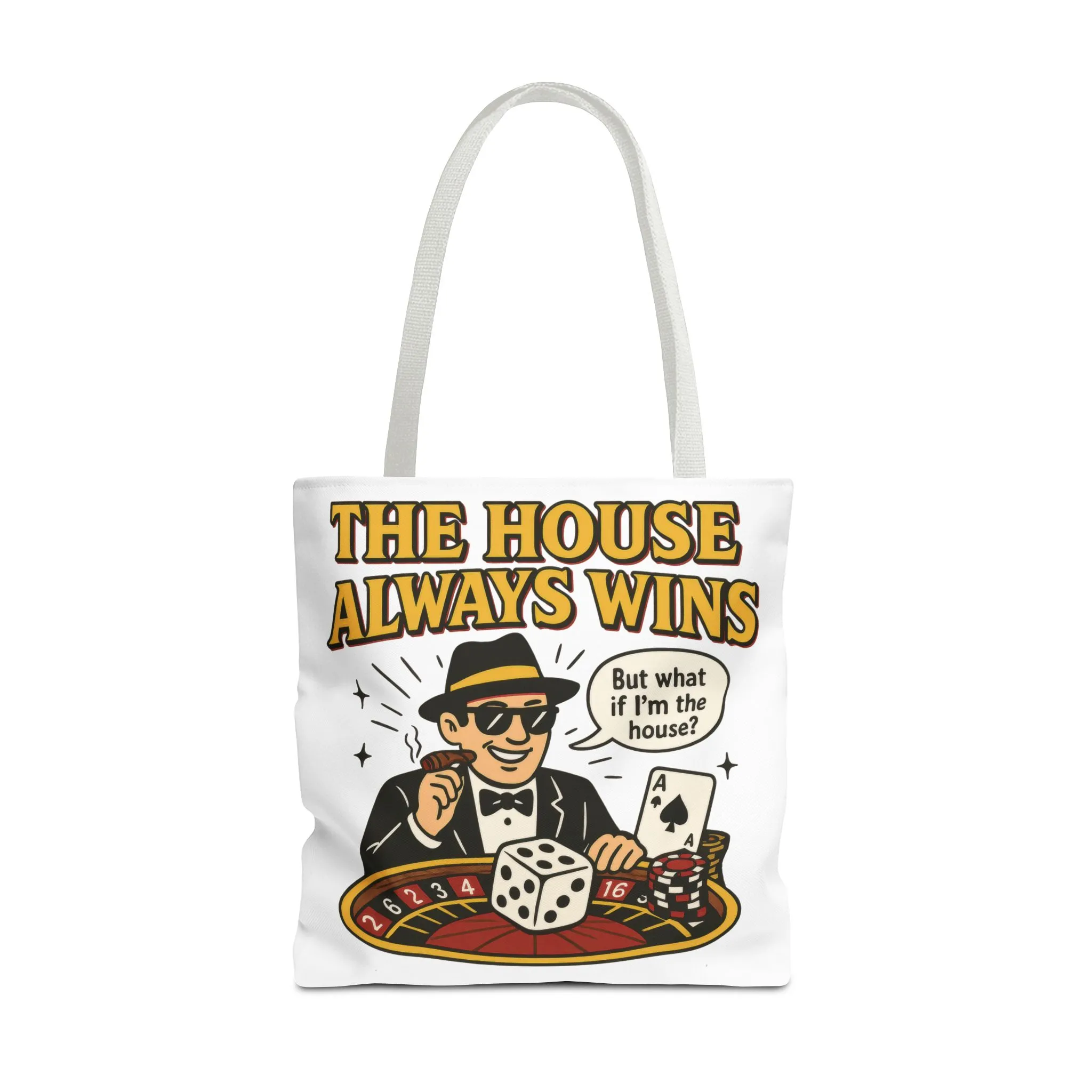 Casino Vibes Tote Bag, Fun Gift for Gamblers, Everyday Use, Travel Accessory, Stylish Shopping Bag, Unique Gambling Merch - Image 26