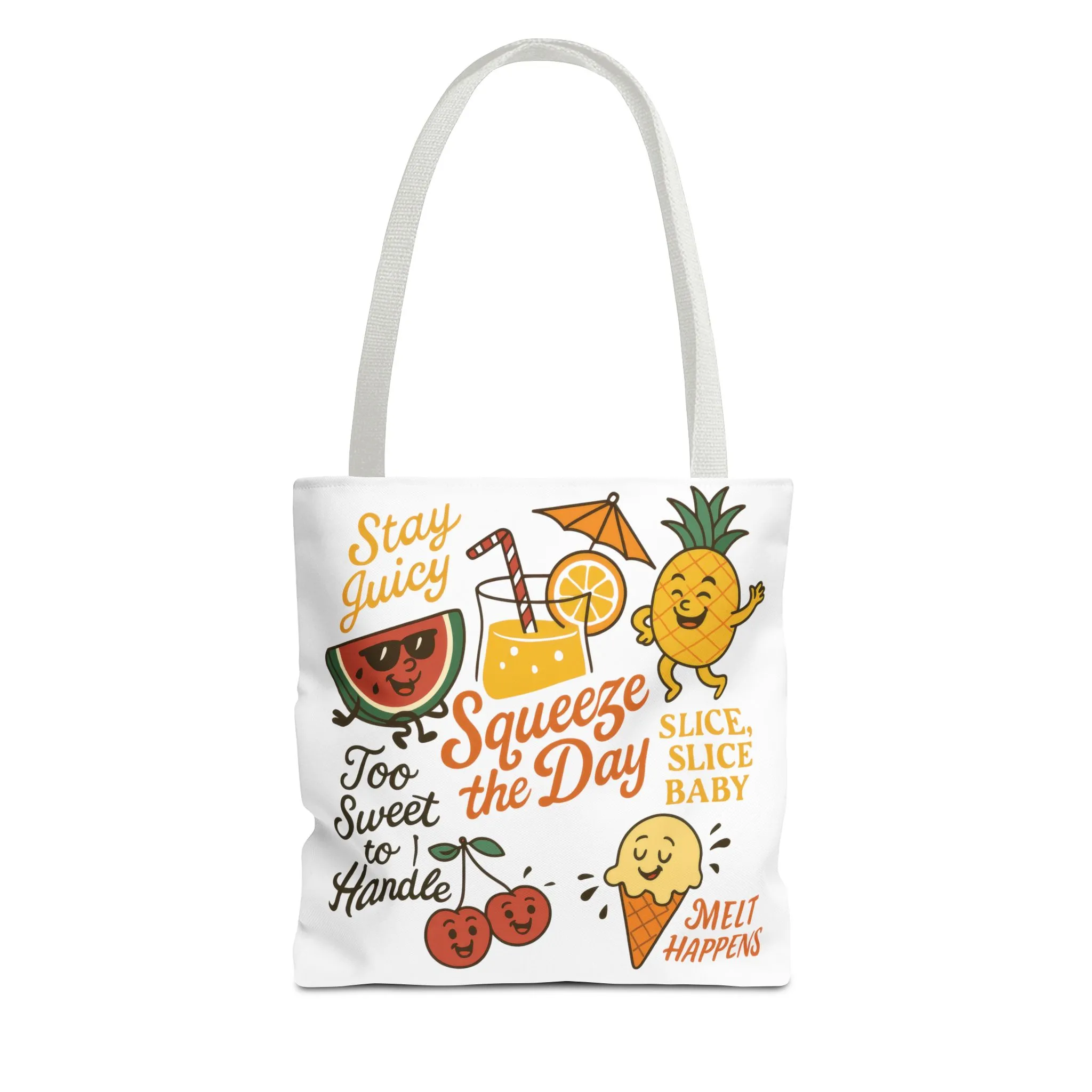 Juicy Summer Tote Bag, Fun Beach Carryall, Perfect for Grocery Shopping, Reusable Market Tote, Cute Gift for Fruit Lovers, Large Tote Bag - Image 66