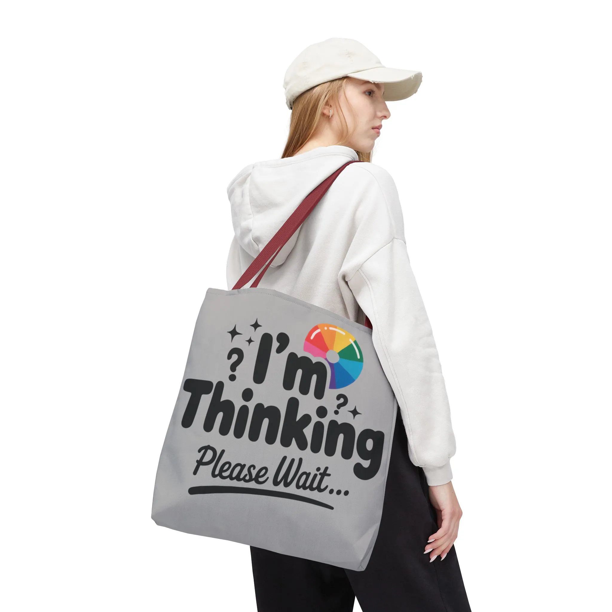 Whimsical Thinking Tote Bag, Funny Gift, Carry-All for Daily Use, Ideal for Birthdays and Graduations, Work or School Tote for Women and Men - Image 30