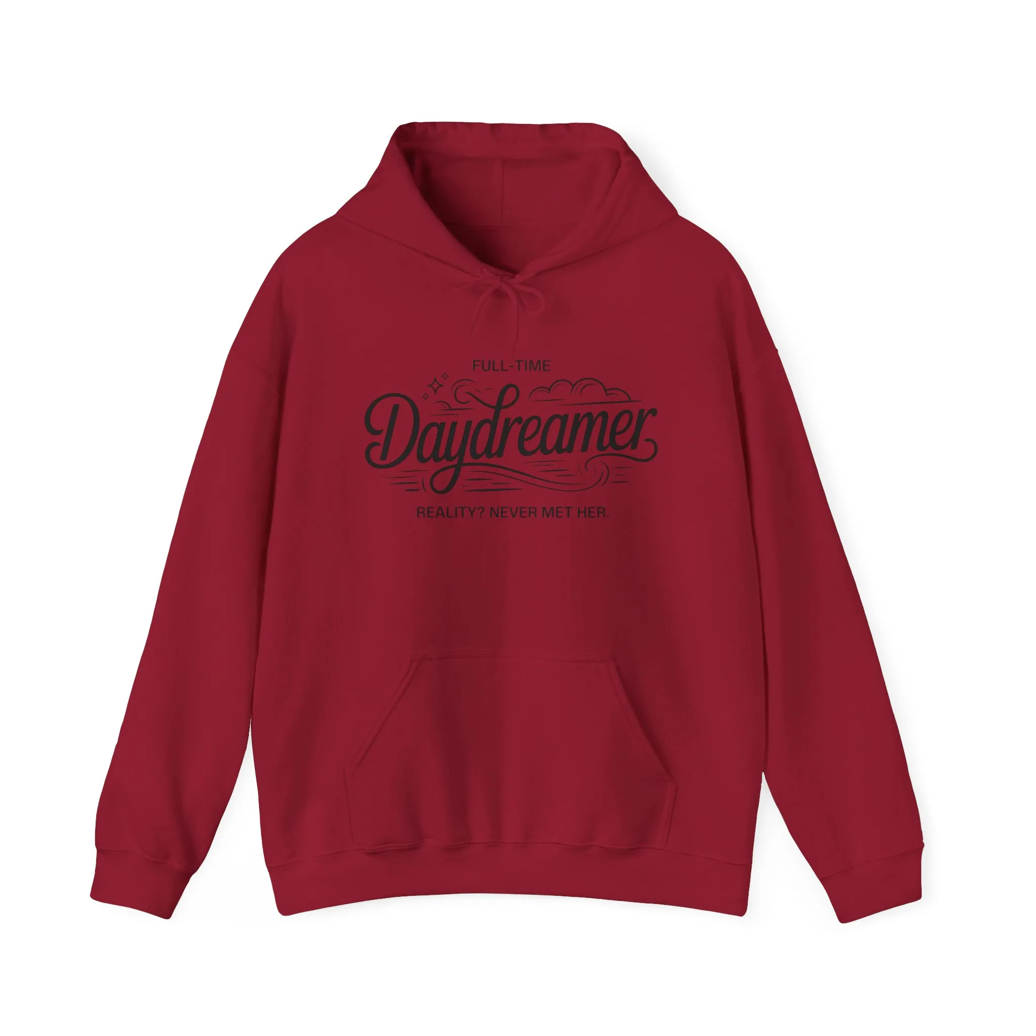 Womens Hooded Sweatshirt, Daydreamer Hoodie, Funny Full-Time Dreamer Graphic Sweatshirt, Reality Never Met Her Cozy Quote Hoodie - Image 37