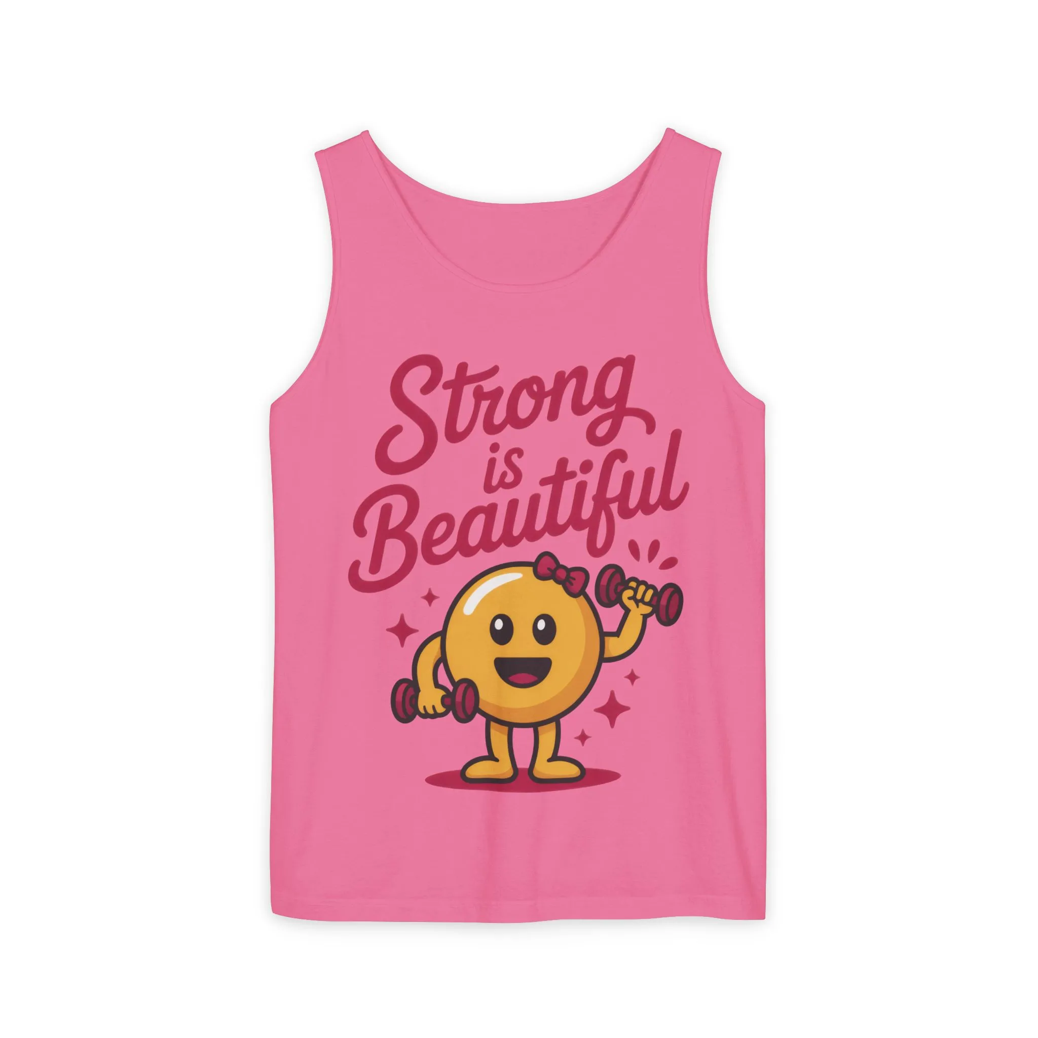 Strong is Beautiful Womens Tank Top, Cute Fitness and Gym Motivation Shirt, Workout Shirt, Exercise Top, Gift for Her, SummerActivewear - Image 21