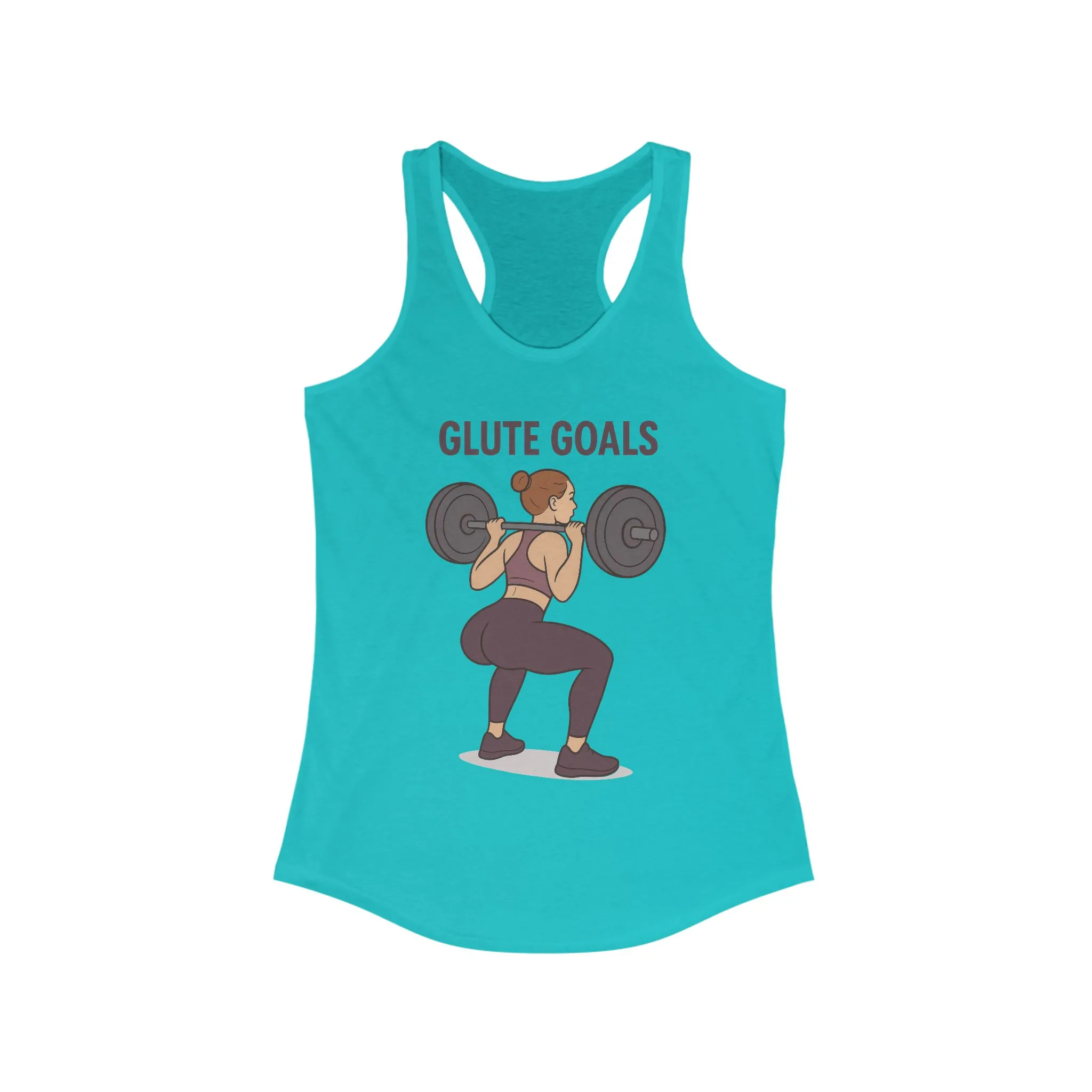 Glute Goals Workout Tank, Fitness Apparel for Women, Gym Top, Activewear, Motivational Exercise Shirt, Womens Squat Gym Shirt, Fit Girl Gift - Image 23