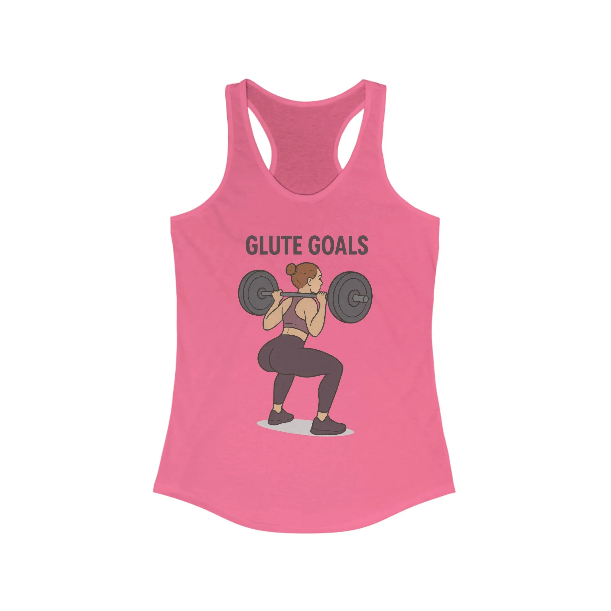 Glute Goals Workout Tank, Fitness Apparel for Women, Gym Top, Activewear, Motivational Exercise Shirt, Womens Squat Gym Shirt, Fit Girl Gift - Image 15