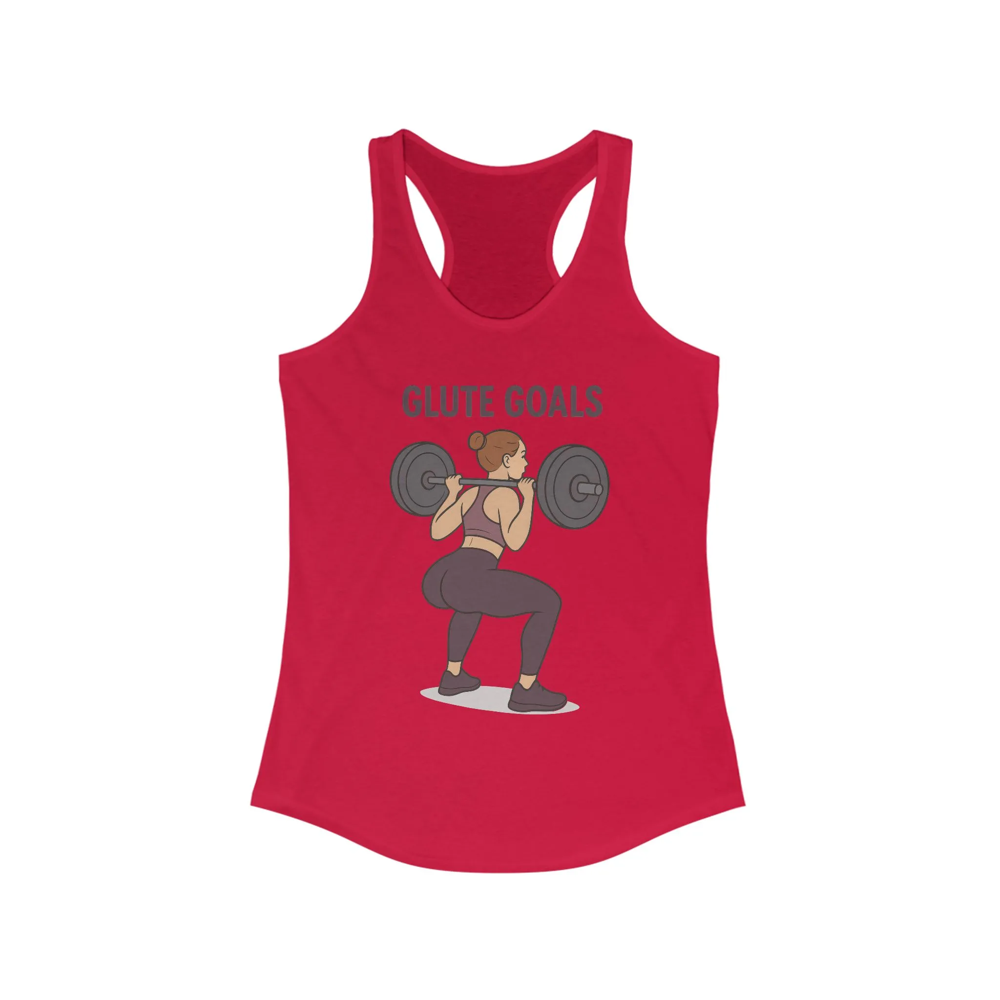 Glute Goals Workout Tank, Fitness Apparel for Women, Gym Top, Activewear, Motivational Exercise Shirt, Womens Squat Gym Shirt, Fit Girl Gift - Image 17
