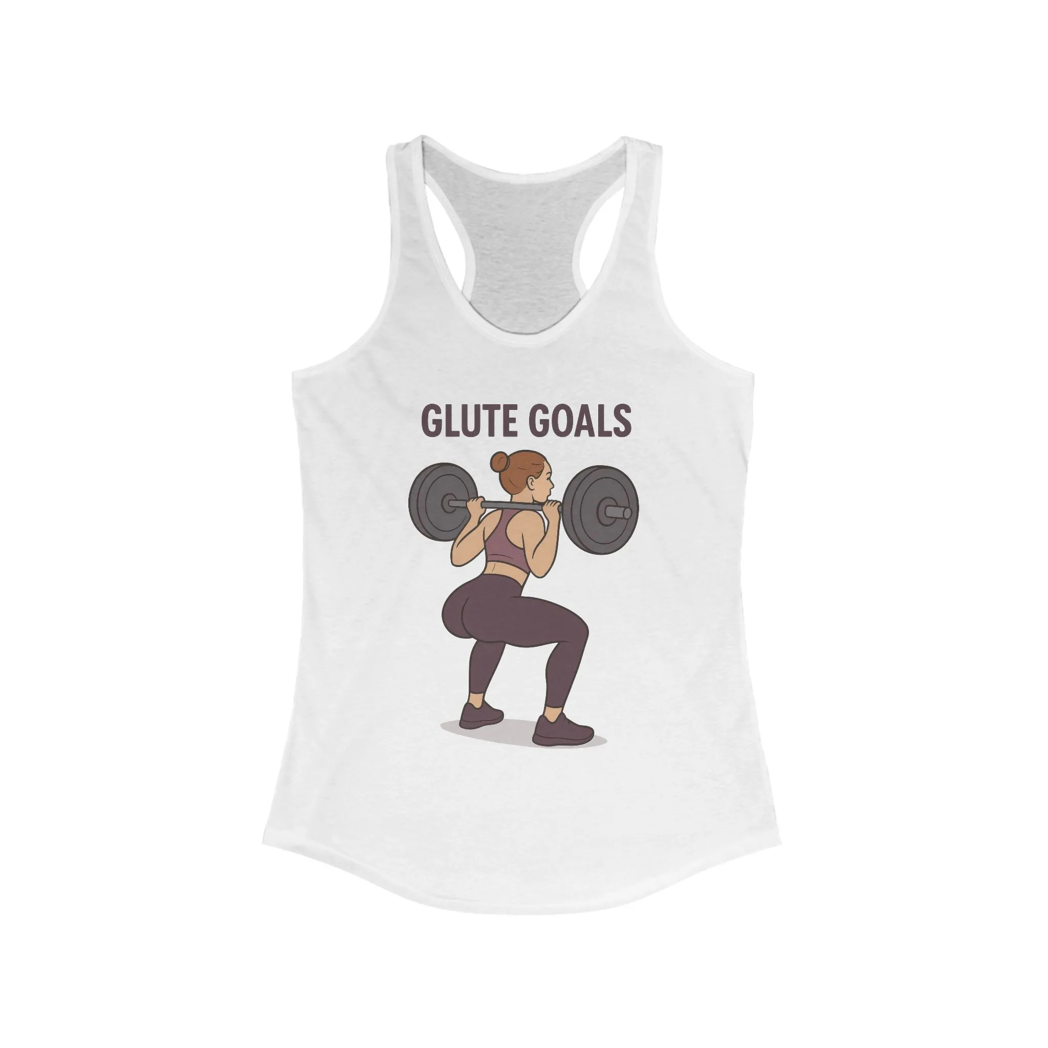 Glute Goals Workout Tank, Fitness Apparel for Women, Gym Top, Activewear, Motivational Exercise Shirt, Womens Squat Gym Shirt, Fit Girl Gift - Image 19