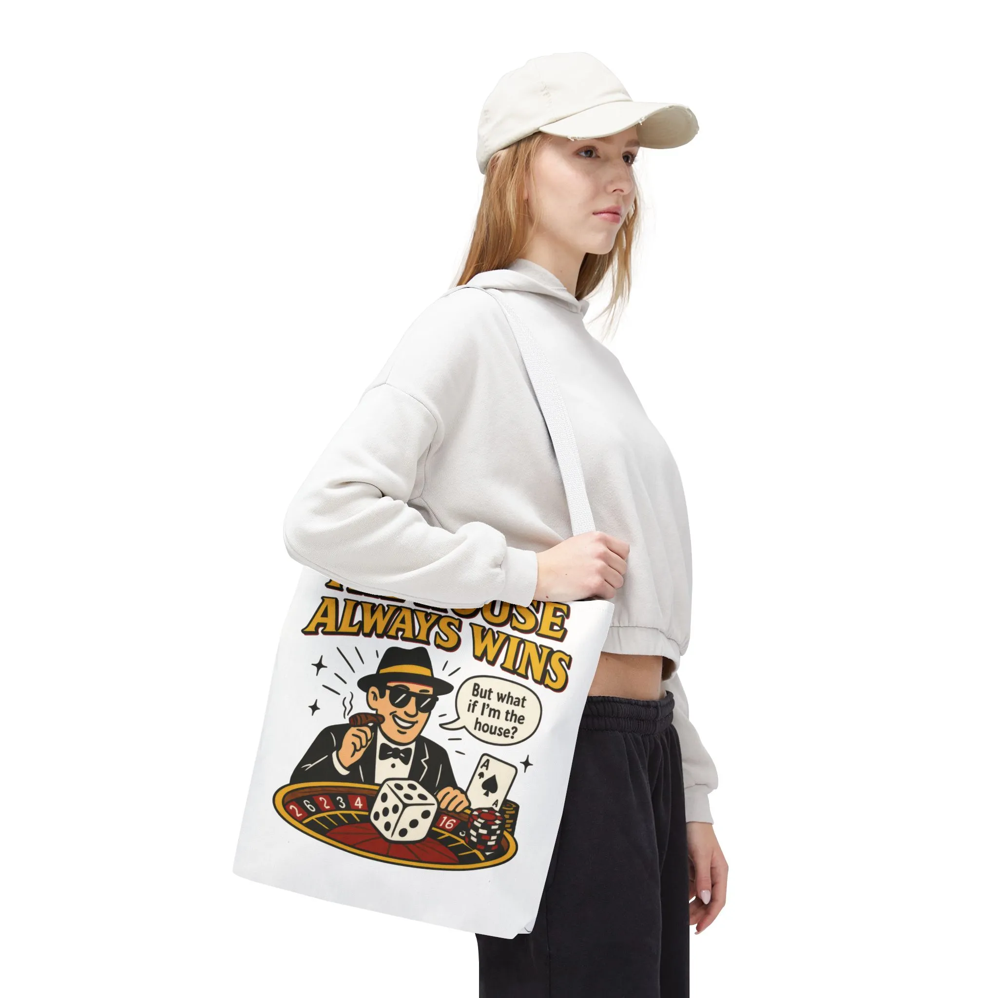 Casino Vibes Tote Bag, Fun Gift for Gamblers, Everyday Use, Travel Accessory, Stylish Shopping Bag, Unique Gambling Merch - Image 25