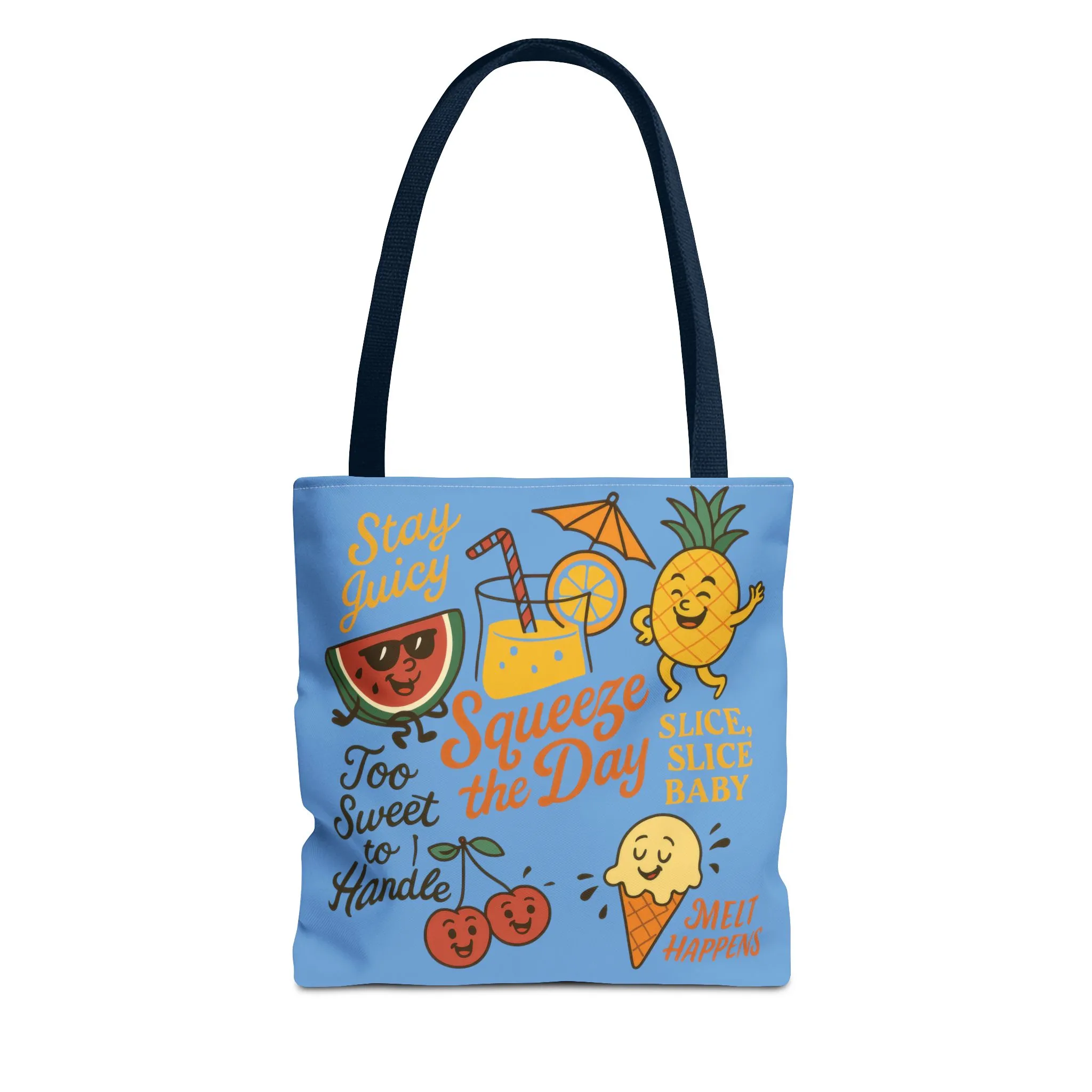 Juicy Summer Tote Bag, Fun Beach Carryall, Perfect for Grocery Shopping, Reusable Market Tote, Cute Gift for Fruit Lovers, Large Tote Bag - Image 21