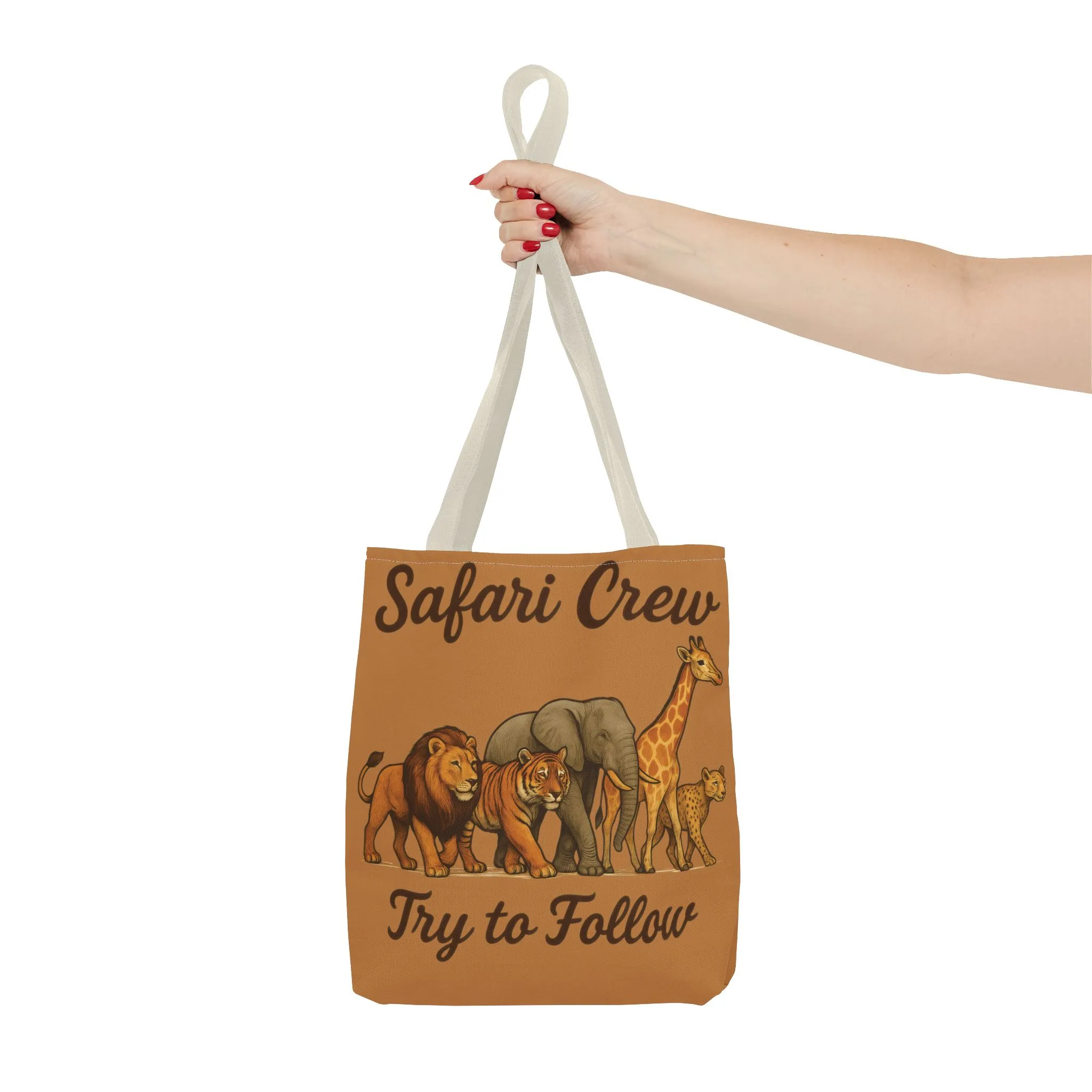 Safari Crew Tote Bag - Animal Print, Gift for Wildlife Lovers, Eco-Friendly, Stylish Grocery Bag, Adventure Enthusiast Essential - Image 19