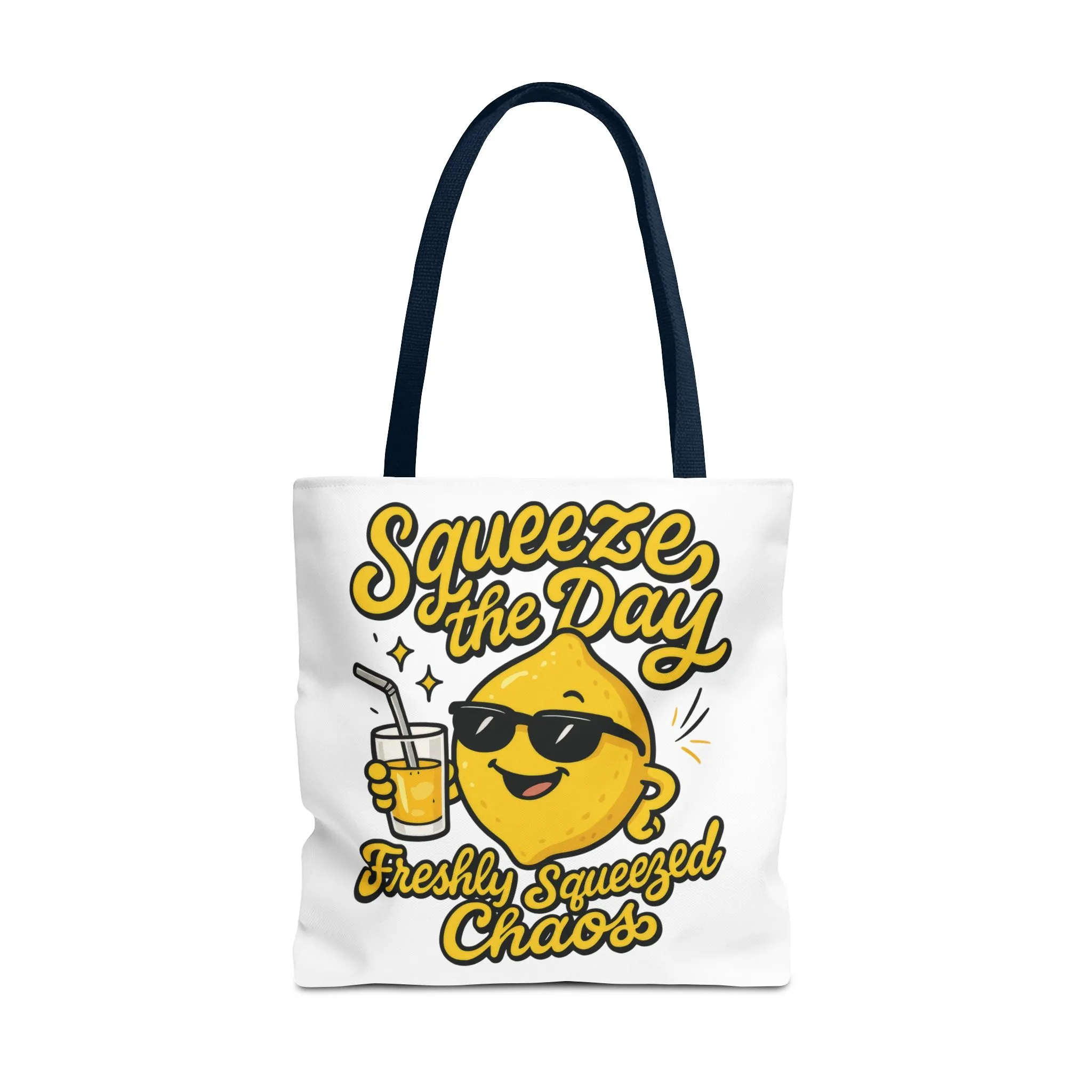 Lemon Themed Tote Bag, Squeeze the Day, Shopping Bag, Gift for Citrus Lovers, Eco-Friendly Carrier, Summer Accessory - Image 16