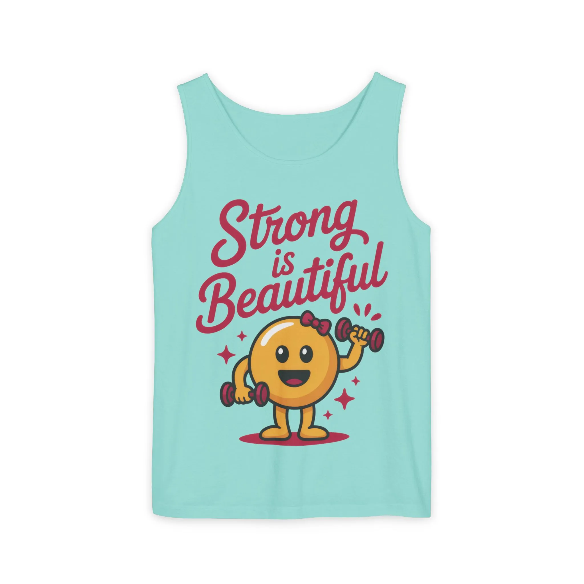 Strong is Beautiful Womens Tank Top, Cute Fitness and Gym Motivation Shirt, Workout Shirt, Exercise Top, Gift for Her, SummerActivewear - Image 25