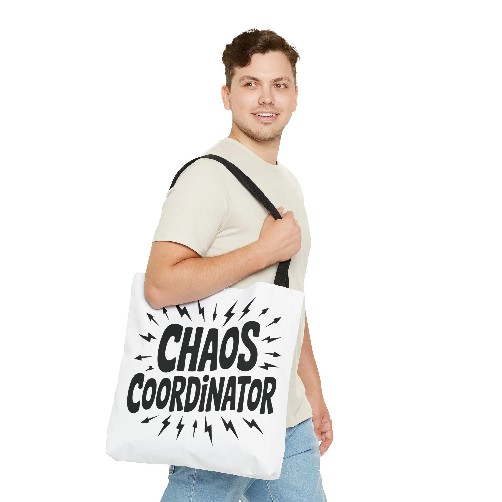 Chaos Coordinator Tote Bag, Fun Carryall for Busy Moms, Students, or Event Planners, Perfect Gift, Beach Weekender Bag, Large Tote Bag - Image 8