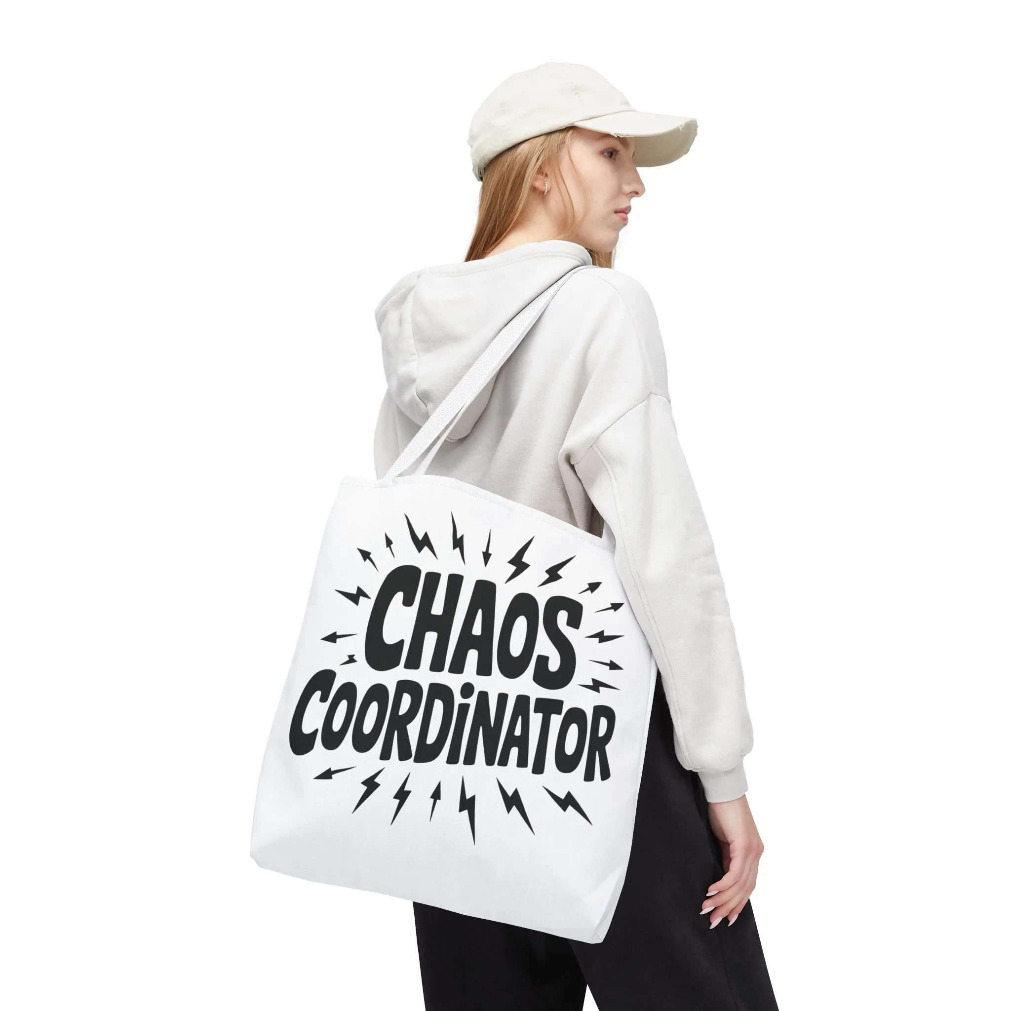 Chaos Coordinator Tote Bag, Fun Carryall for Busy Moms, Students, or Event Planners, Perfect Gift, Beach Weekender Bag, Large Tote Bag - Image 20