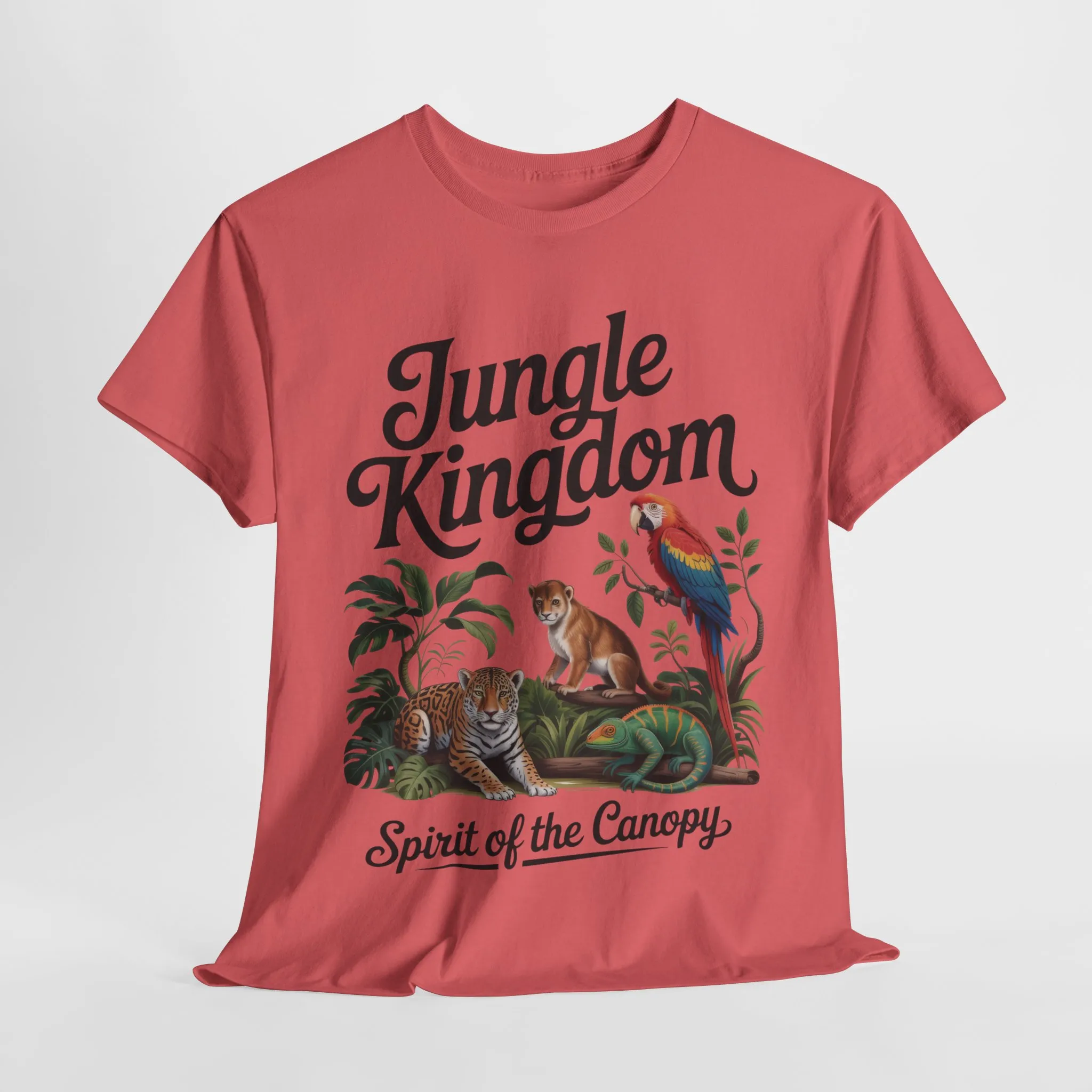 Womens Jungle Kingdom Tee - Nature Lover T-Shirt, Animal Graphic Tee, Eco-Friendly Gift, Summer Fashion, Adventure Outfit - Image 22