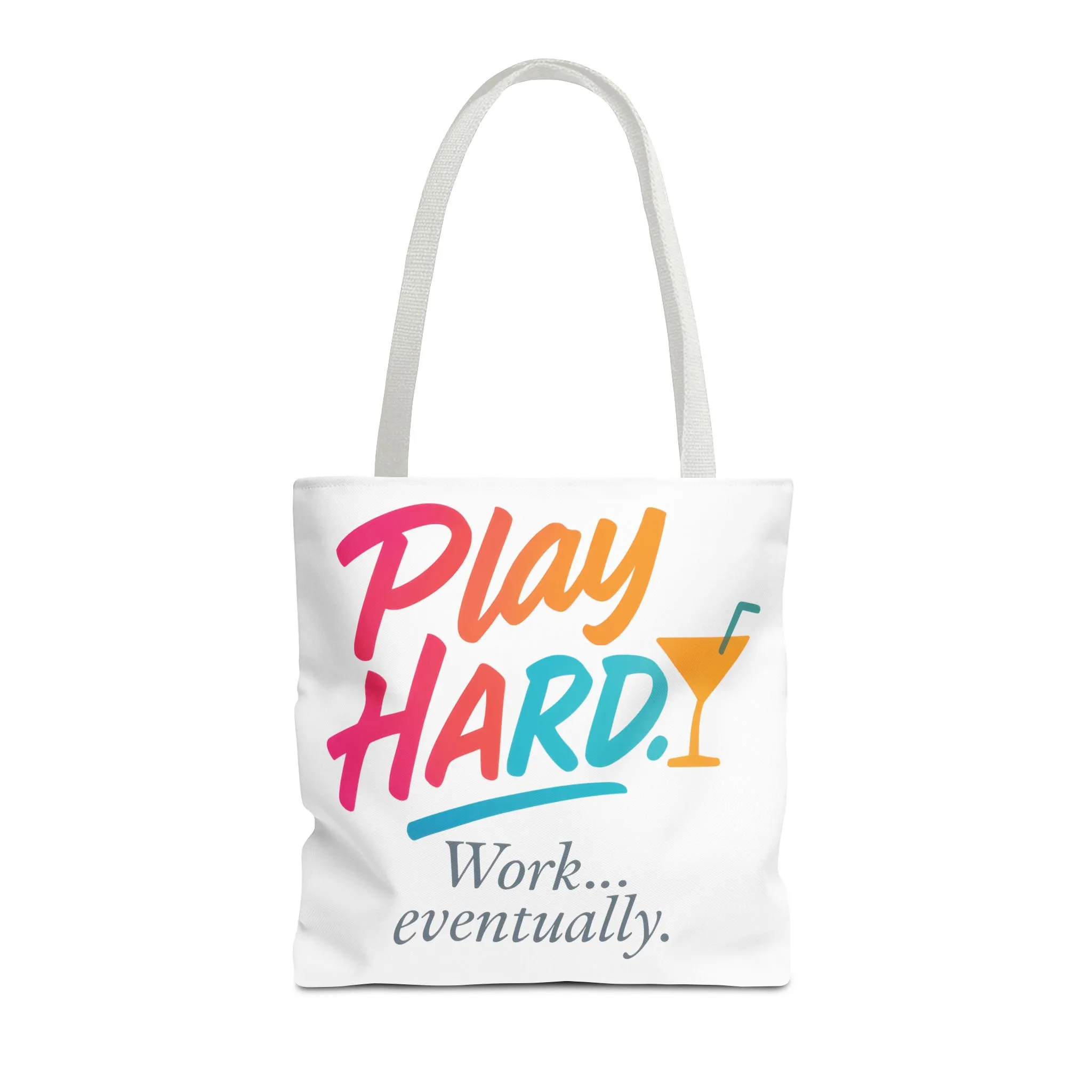 Play Hard Tote Bag - Fun, Stylish, Tote for Work & Play, Summer, Gift, Beach Bag, Everyday Carry, Beach Weekender Bag, large canvas bag - Image 26