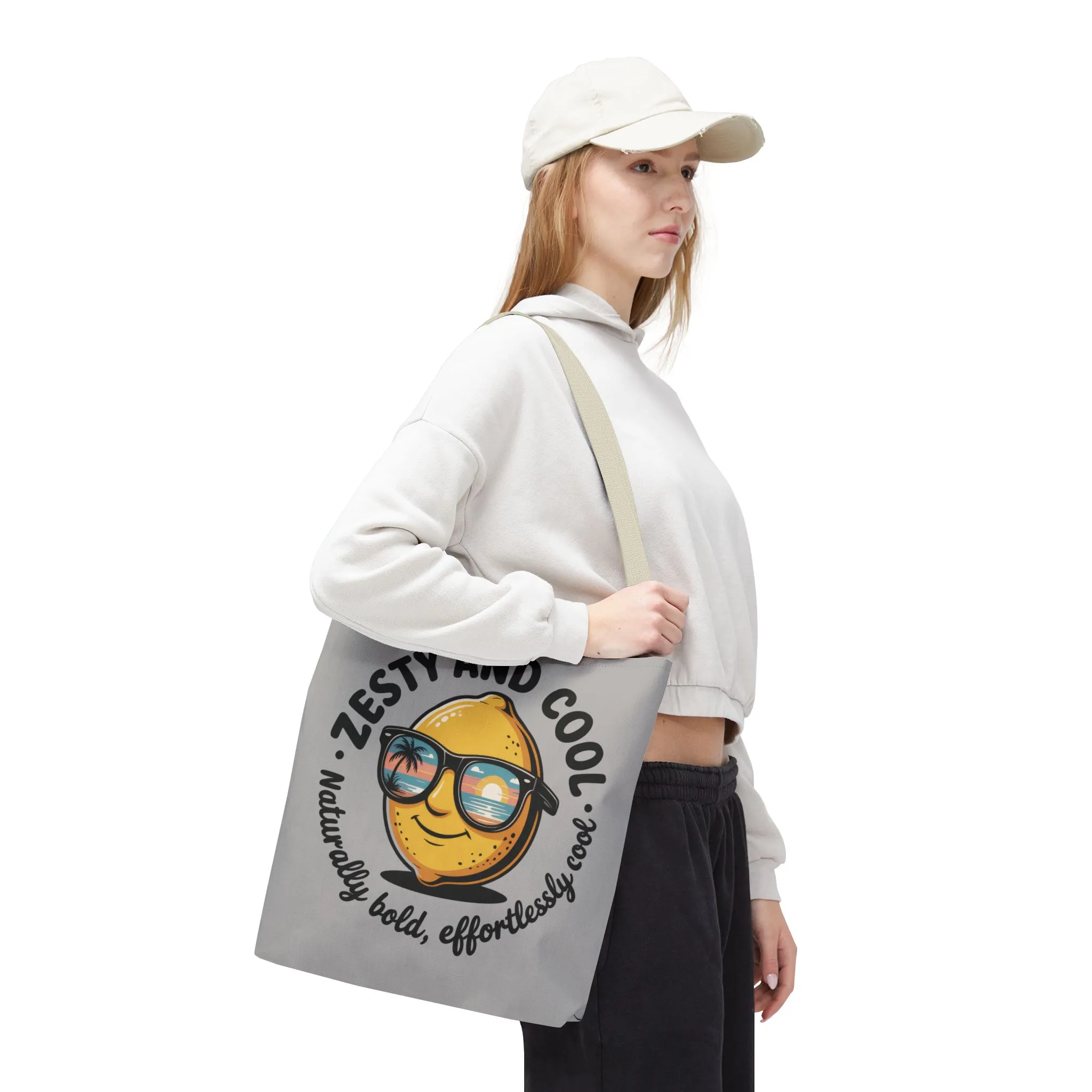 Zesty Lemon Tote Bag - Fun & Bold Carry-All for Everyday Use, Summer, Beach Days, Gifts, Eco-Friendly Shopping, Large Tote Bag - Image 25
