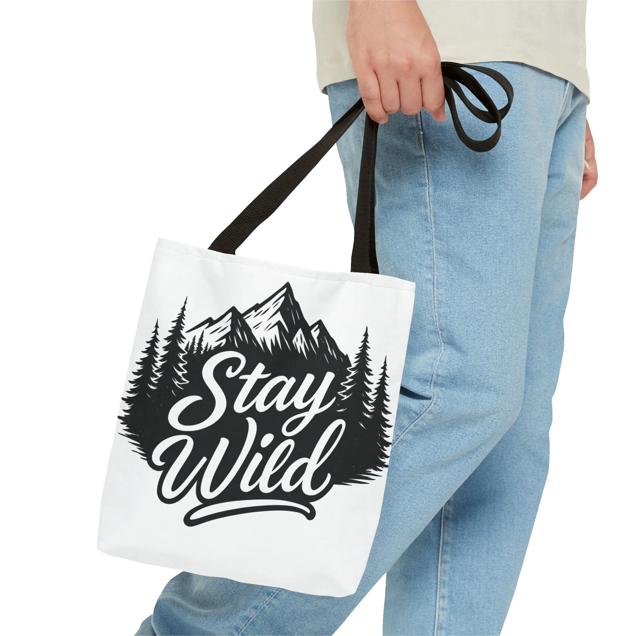Stay Wild Tote Bag | Eco-friendly Shopping Bag, Adventure Tote, Outdoor Enthusiast Gift, Stylish Carryall, Perfect for Summer Adventures - Image 23