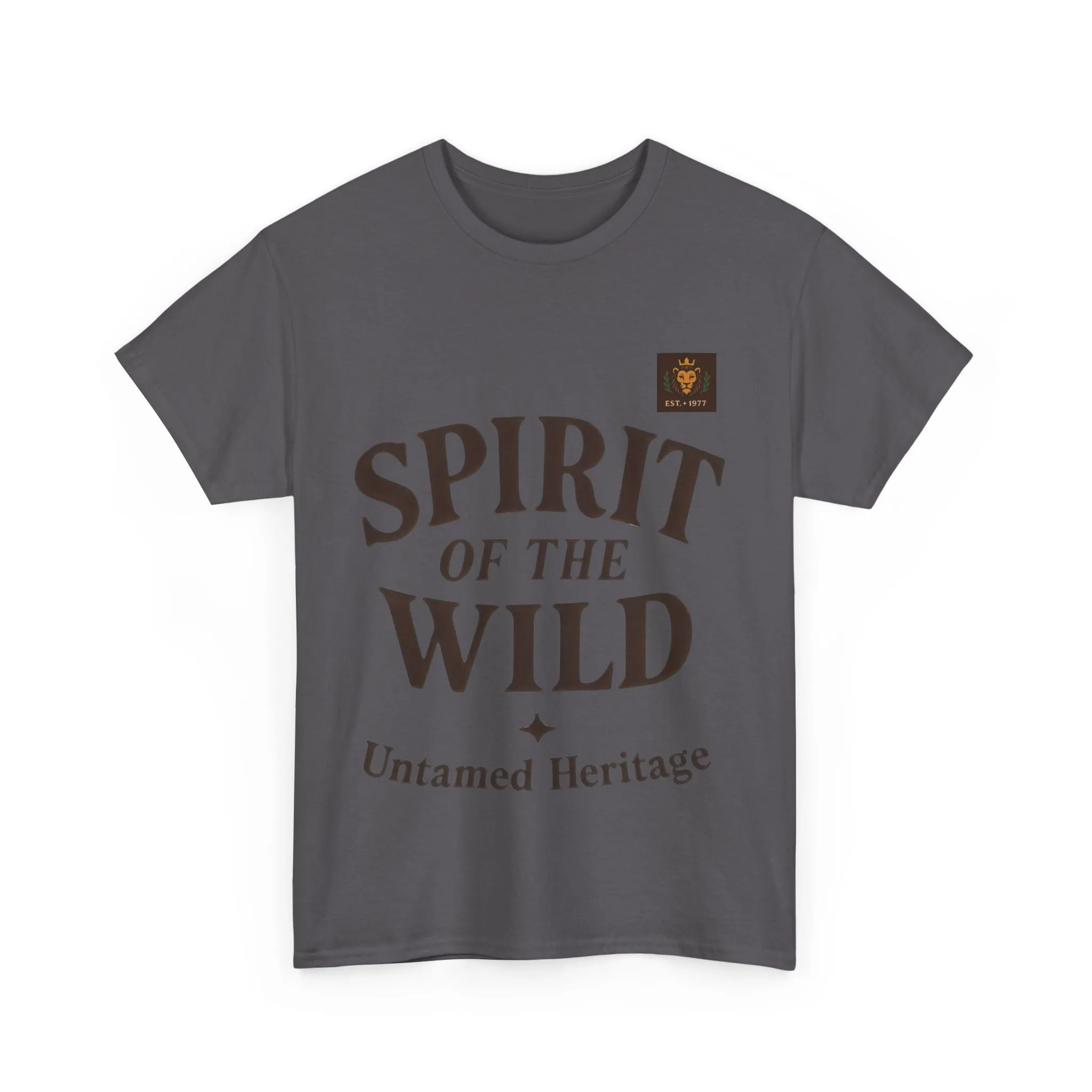 Spirit of the Wild Mens Heavy Cotton Tee, Nature Lover Gift, Outdoor Adventure Shirt, Unisex Tee, Casual Wear, Unique Graphic Apparel - Image 45