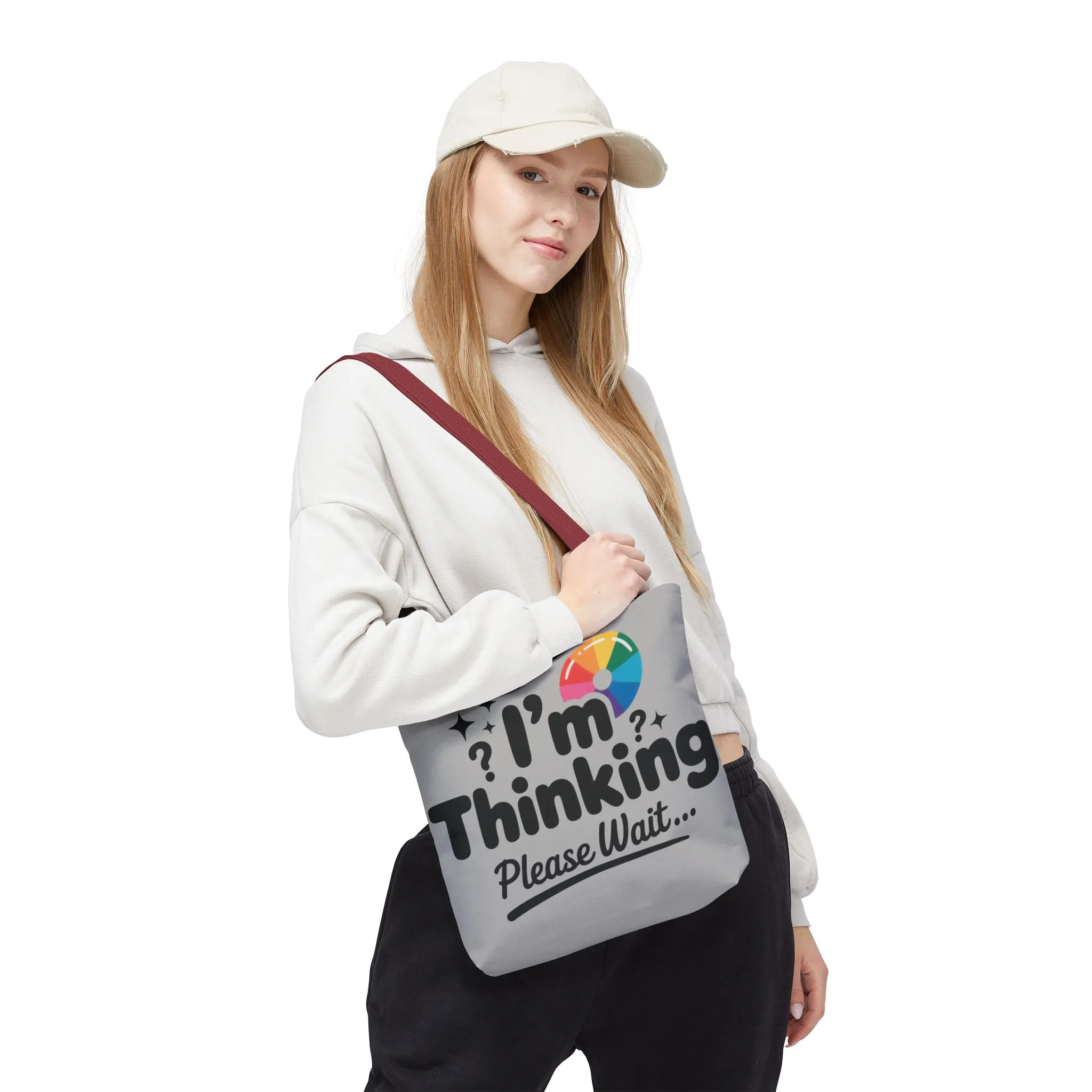 Whimsical Thinking Tote Bag, Funny Gift, Carry-All for Daily Use, Ideal for Birthdays and Graduations, Work or School Tote for Women and Men - Image 20
