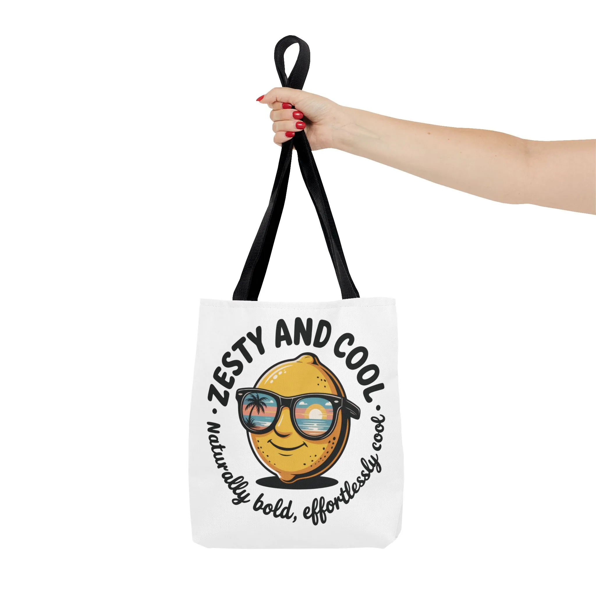 Zesty Lemon Tote Bag - Fun & Bold Carry-All for Everyday Use, Summer, Beach Days, Gifts, Eco-Friendly Shopping, Large Tote Bag - Image 9