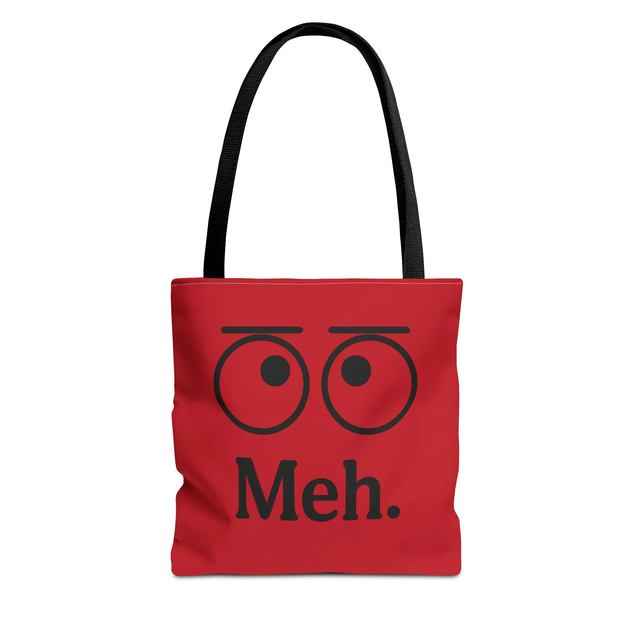 Meh. Tote Bag - Perfect Gift for Sarcastic Friends, Trendy Everyday Use, Unique Statement Accessory, Ideal for School, Work, Shopping - Image 6