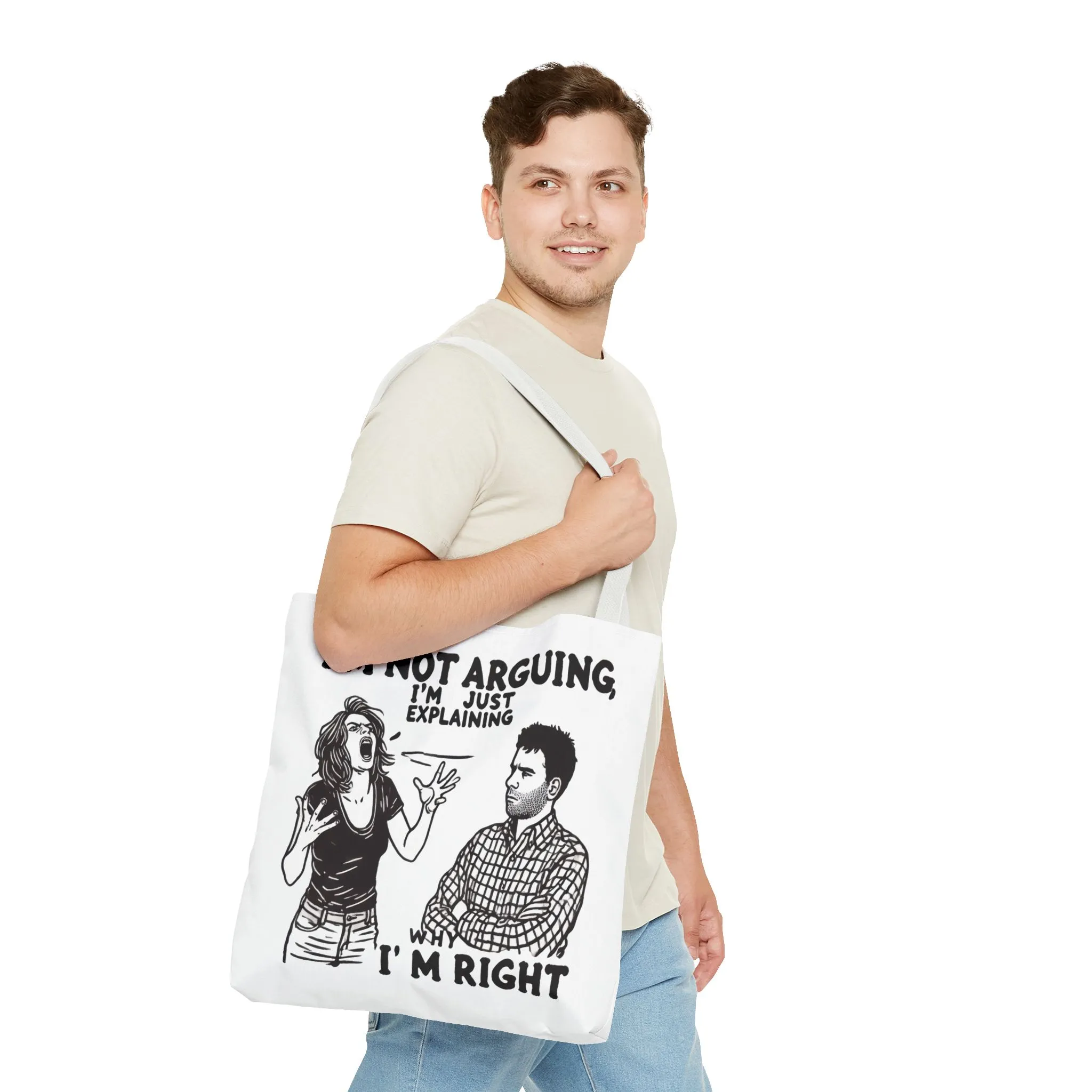 Funny Quote Tote Bag, I'm Not Arguing Tote, Gift for Mom, Shopping Bag, Sarcastic Humor Bag, Funny Gift Women - Image 28