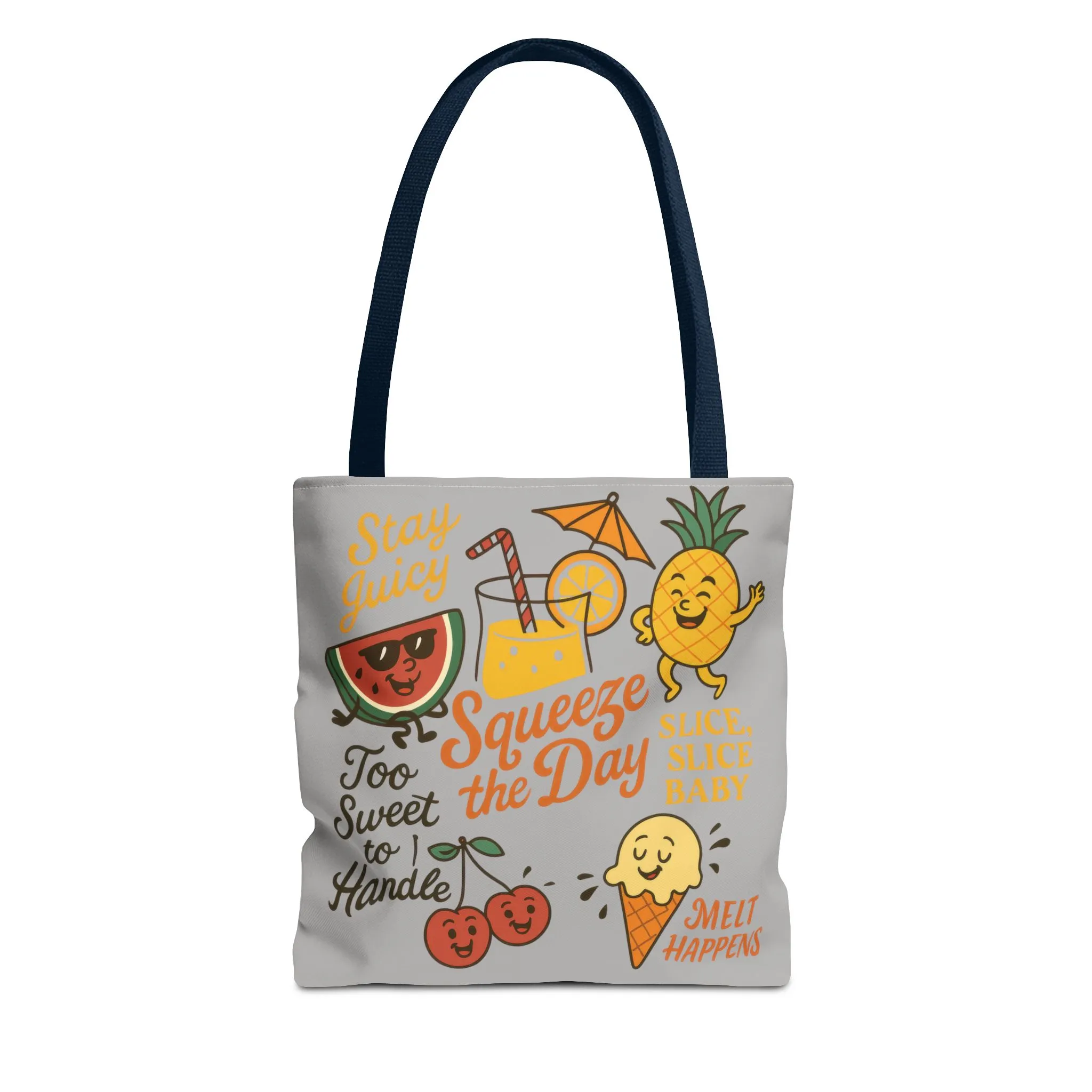 Juicy Summer Tote Bag, Fun Beach Carryall, Perfect for Grocery Shopping, Reusable Market Tote, Cute Gift for Fruit Lovers, Large Tote Bag - Image 21