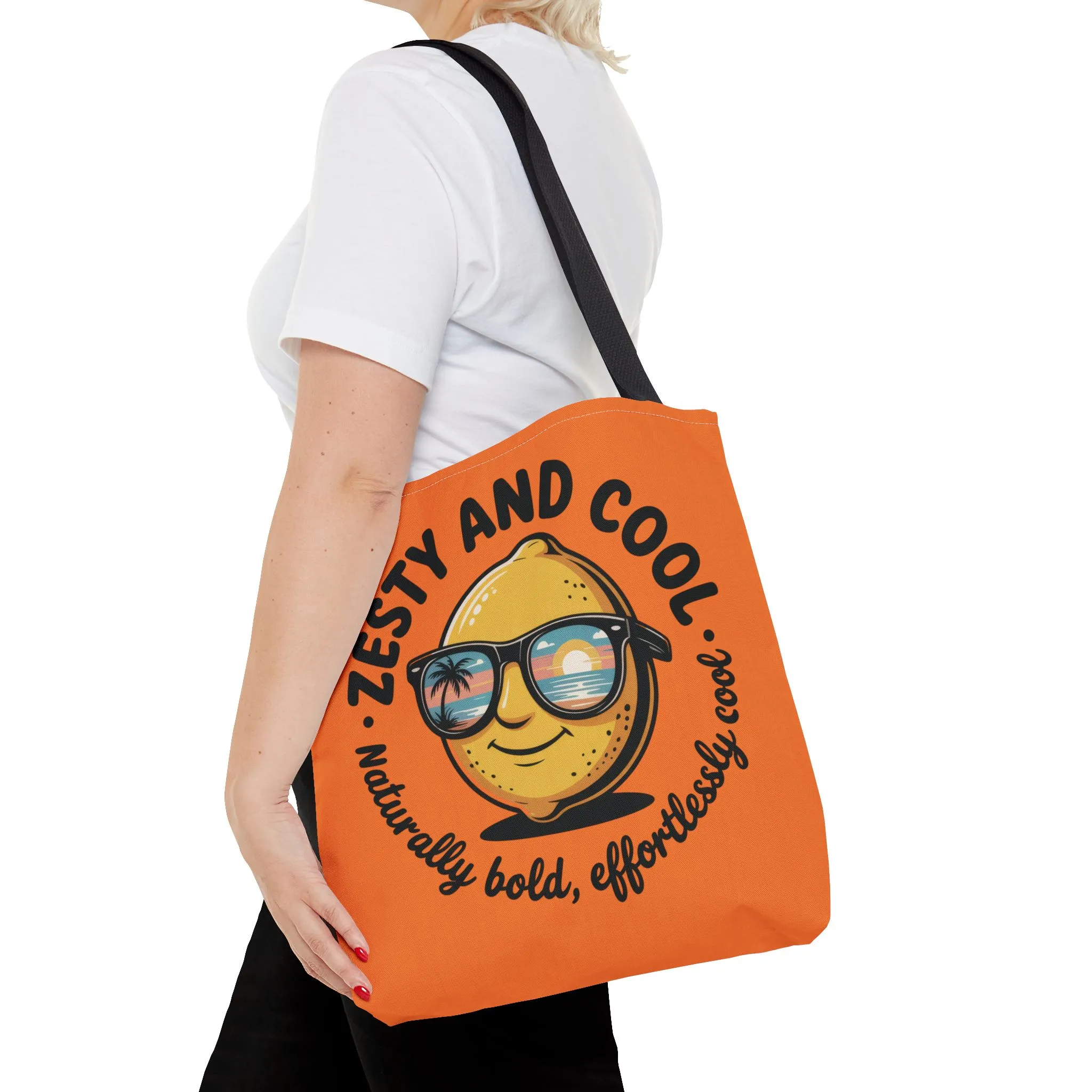 Zesty Lemon Tote Bag - Fun & Bold Carry-All for Everyday Use, Summer, Beach Days, Gifts, Eco-Friendly Shopping, Large Tote Bag - Image 14