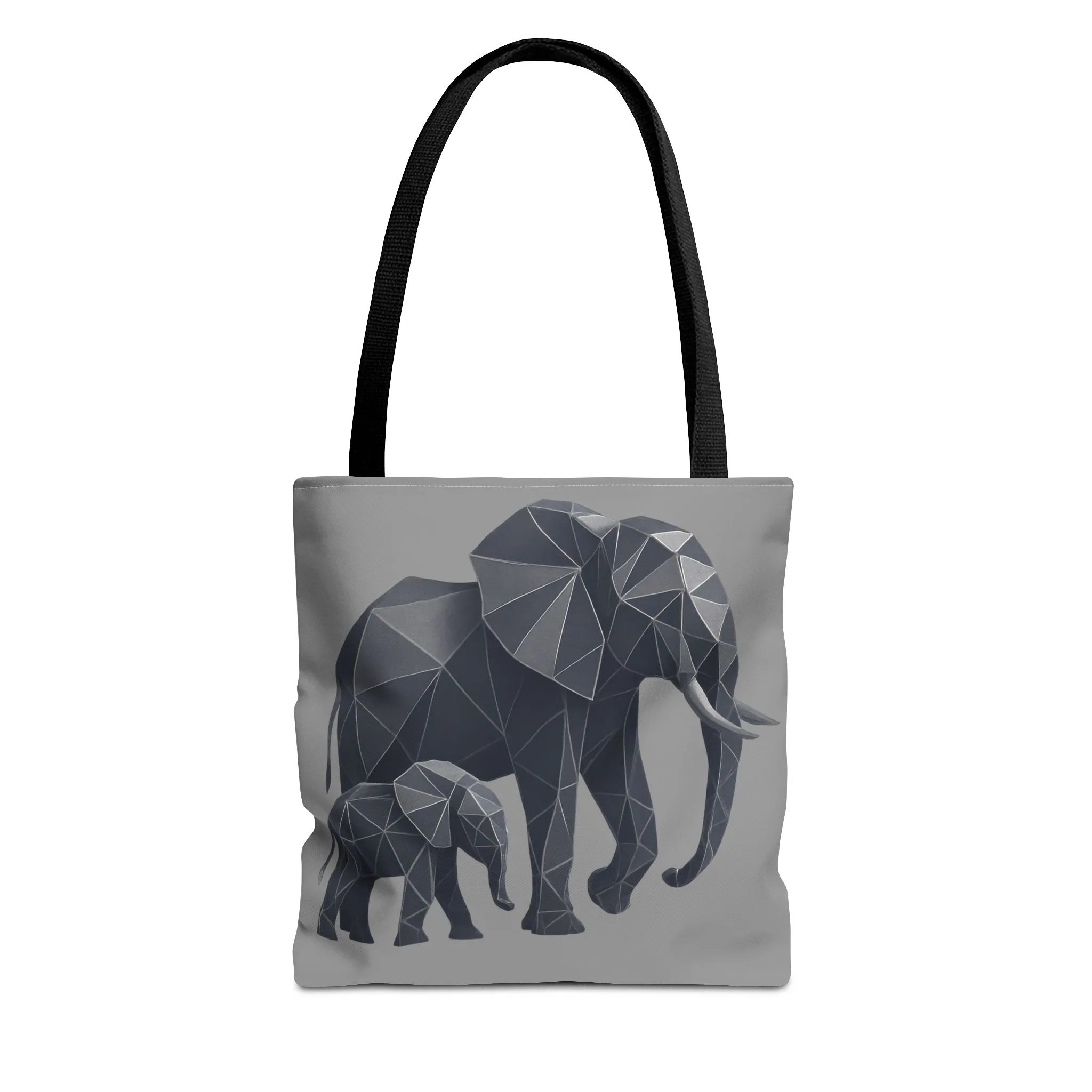 Elephant Geometric Tote Bag, Stylish Sustainable Bag, Boho Accessories, Animal Lover Gift, Canvas Shopping Bag, Beach Tote - Image 6