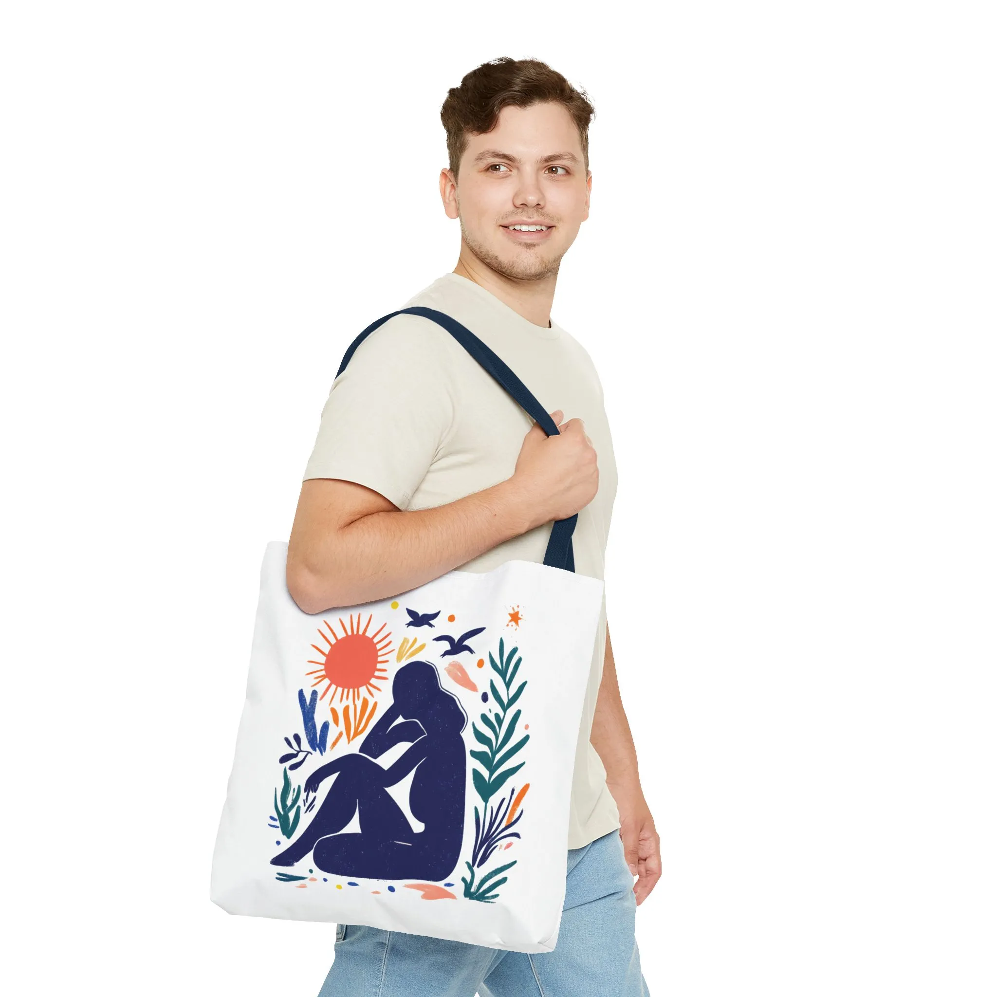 Boho Art Tote Bag, Versatile Eco-Friendly Carryall, Gift for Her, Summer Outing, Beach Bag, Reusable Shopping Tote - Image 59