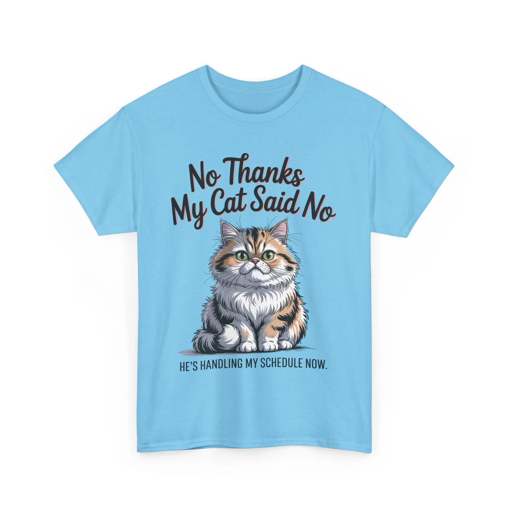 Funny Cat Quote Tee, Womens Heavy Cotton T-Shirt, Pet Lover Gift, Cute Cat Apparel, Cat Mom Tee, Quirky Animal Shirt, Humor - Image 31