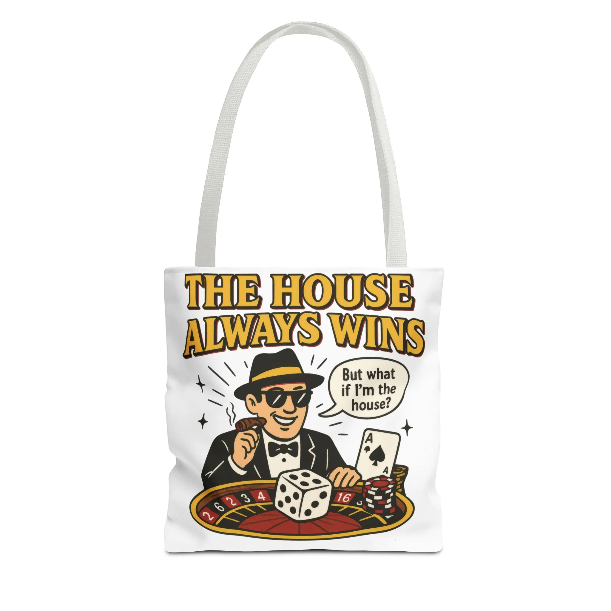 Casino Vibes Tote Bag, Fun Gift for Gamblers, Everyday Use, Travel Accessory, Stylish Shopping Bag, Unique Gambling Merch - Image 16