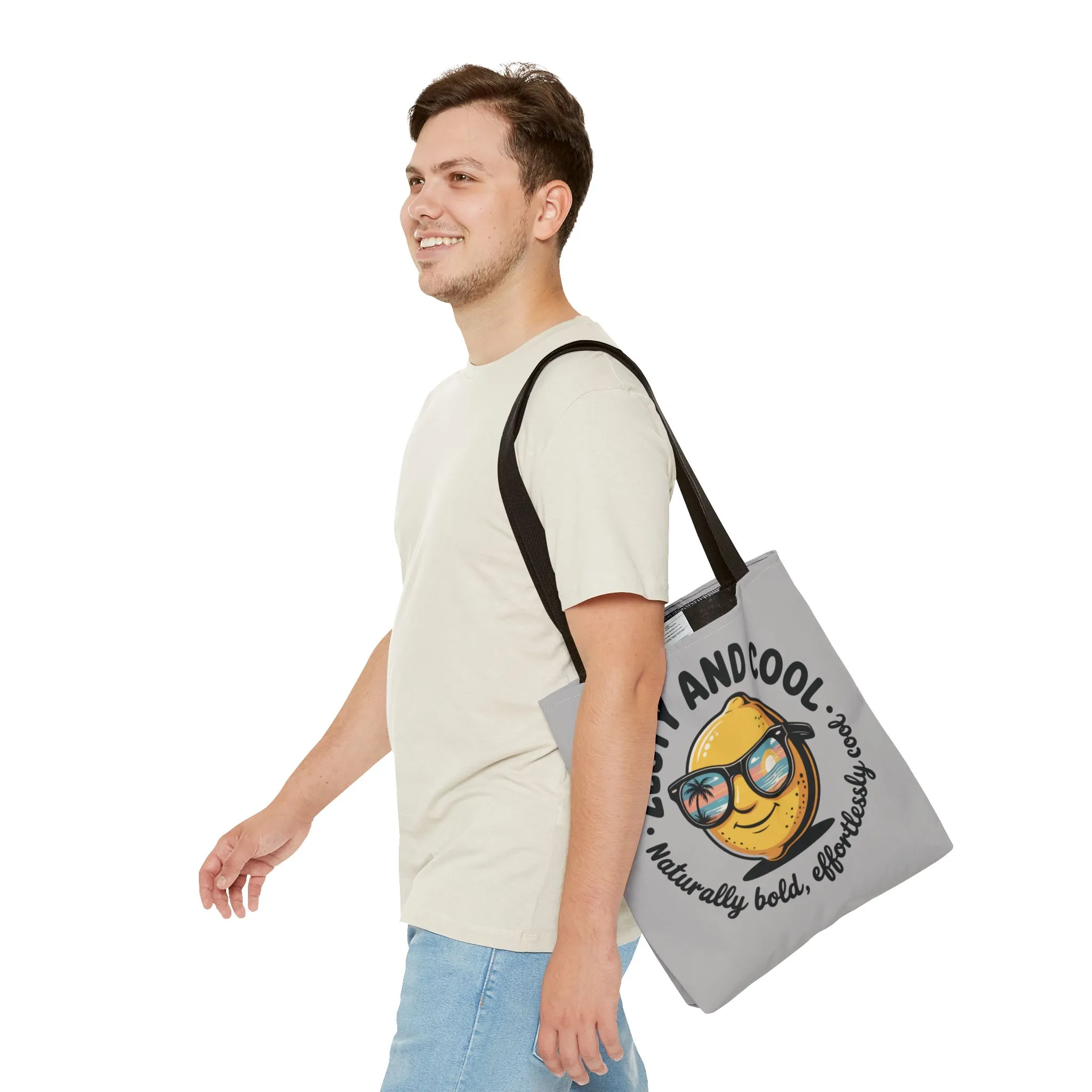 Zesty Lemon Tote Bag - Fun & Bold Carry-All for Everyday Use, Summer, Beach Days, Gifts, Eco-Friendly Shopping, Large Tote Bag - Image 13