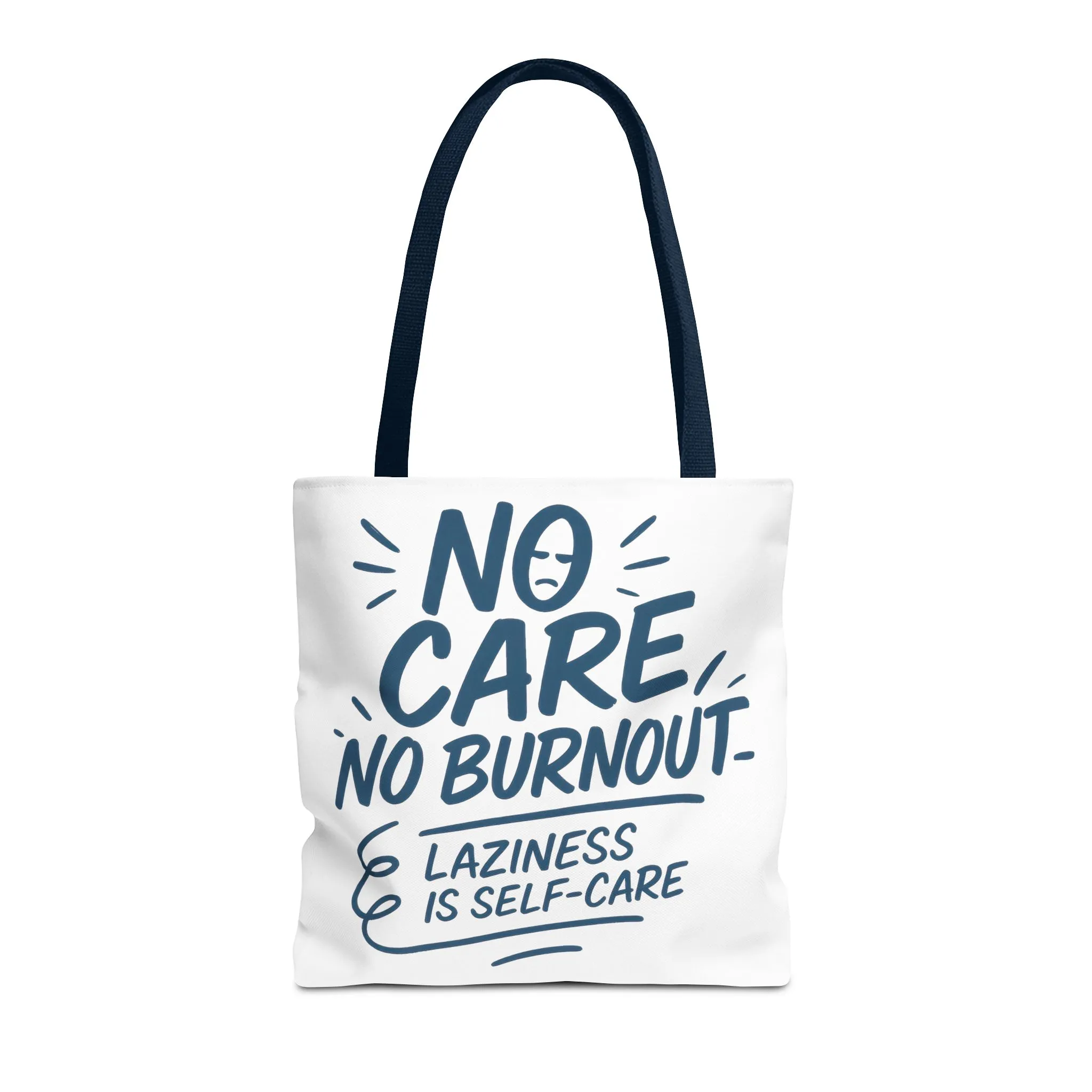 Laziness is Self-Care Funny Quote Bag, Oversized Reusable Canvas Shopping Tote, Sarcastic Self-Care Gift, Weekend Getaway, Everyday Use - Image 17