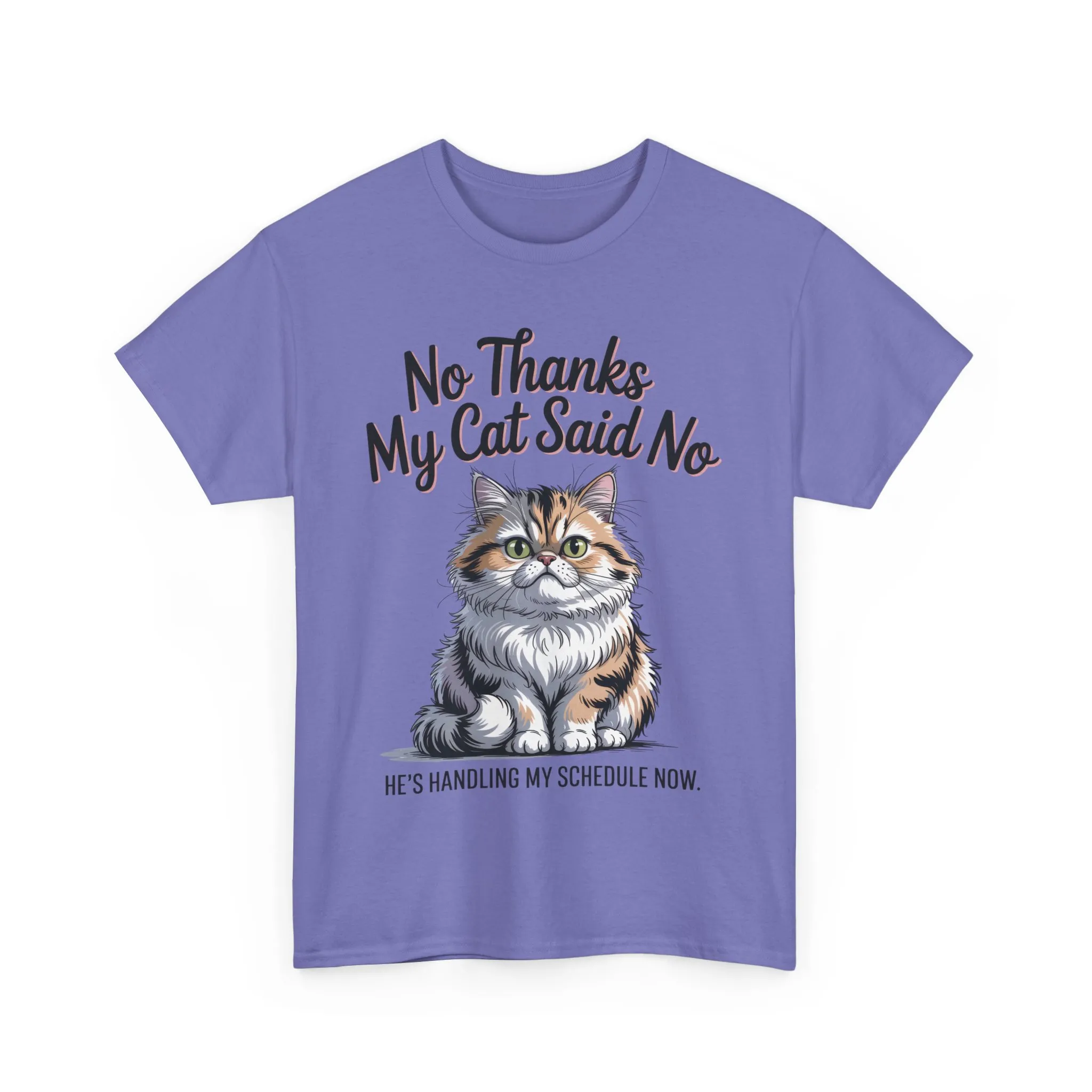 Funny Cat Quote Tee, Womens Heavy Cotton T-Shirt, Pet Lover Gift, Cute Cat Apparel, Cat Mom Tee, Quirky Animal Shirt, Humor - Image 19